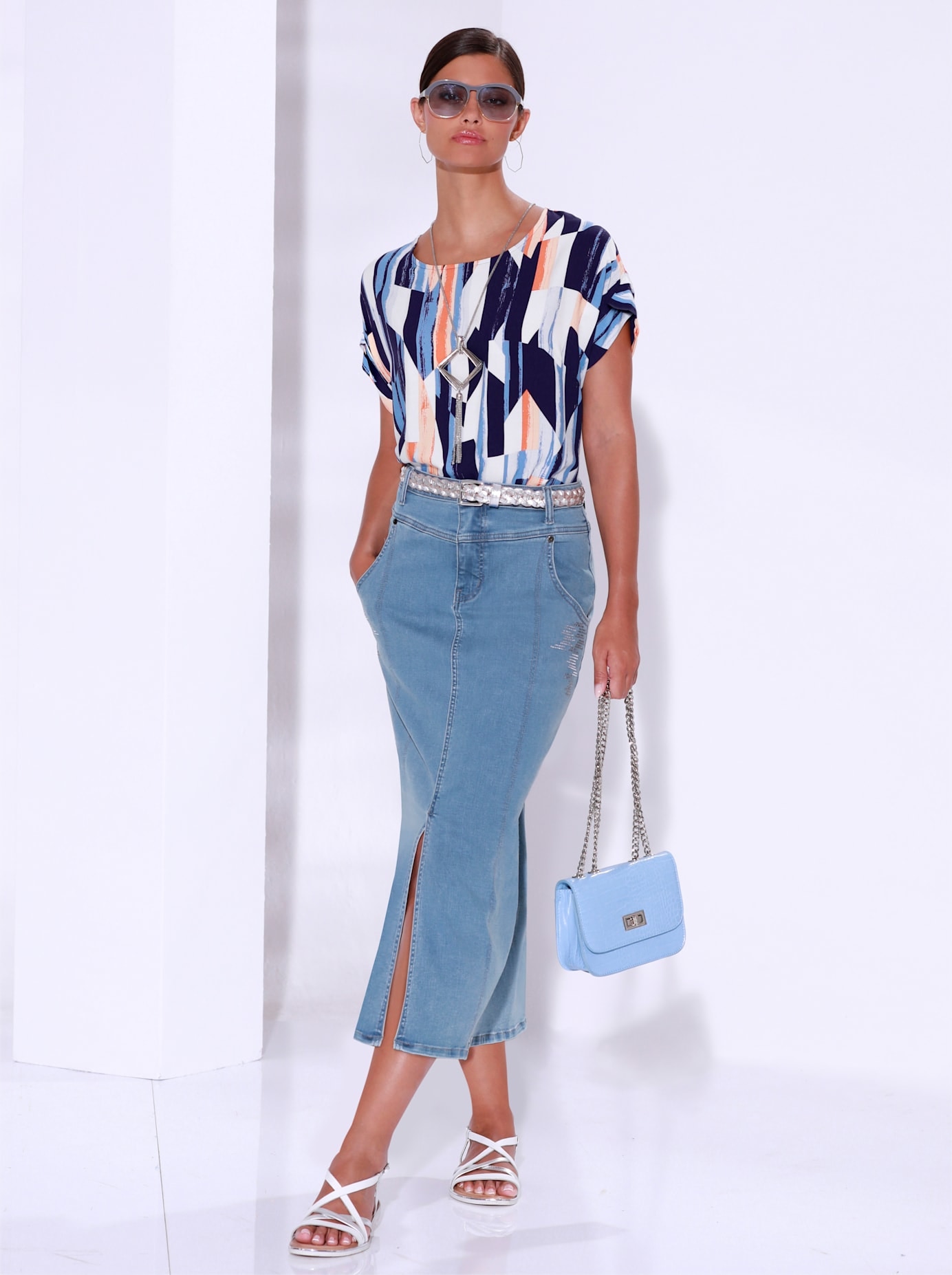 creation L Jeansrock