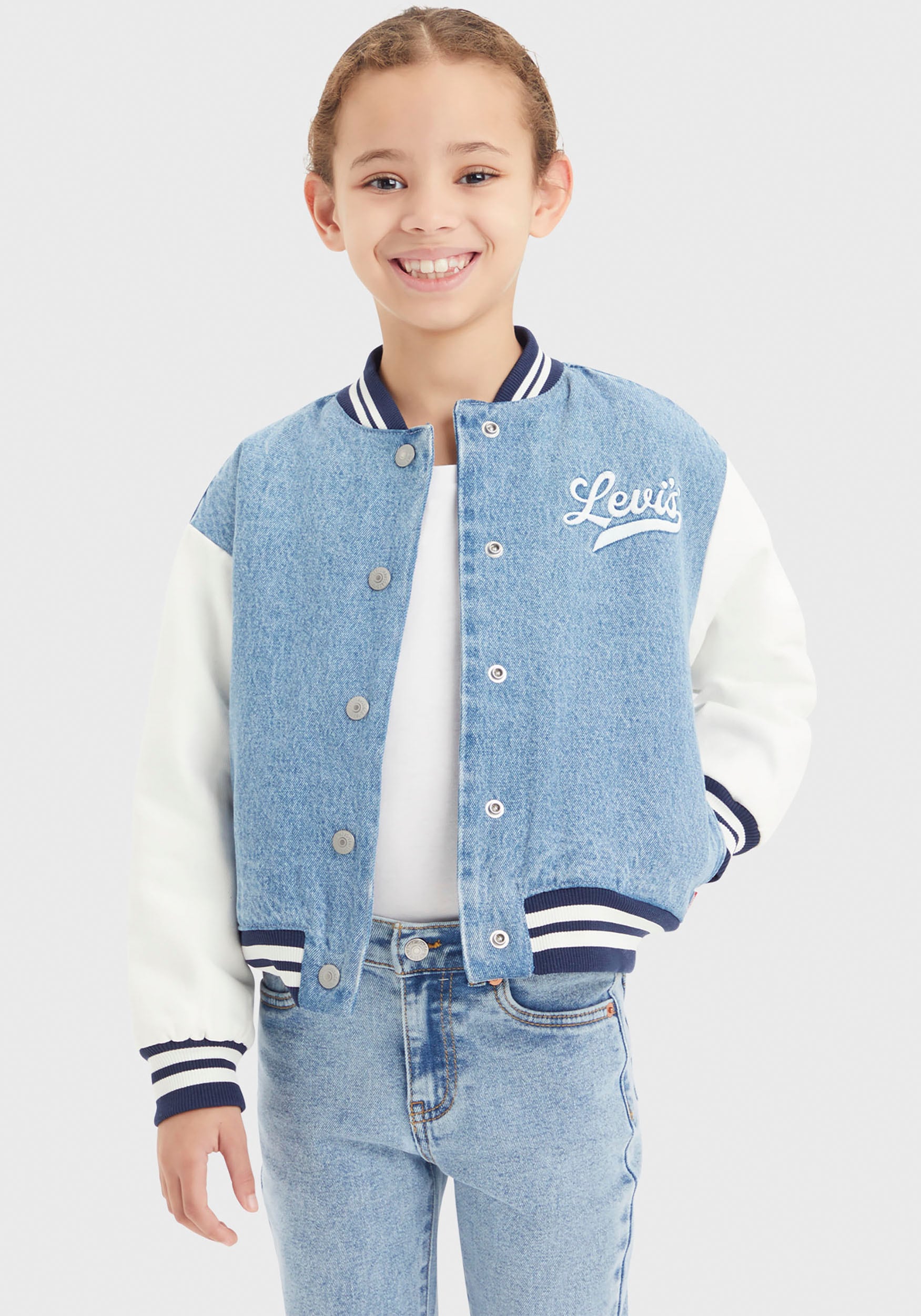 Levi's® Kids Bomberjacke »LVG DENIM BOMBER JACKET«, for GIRLS