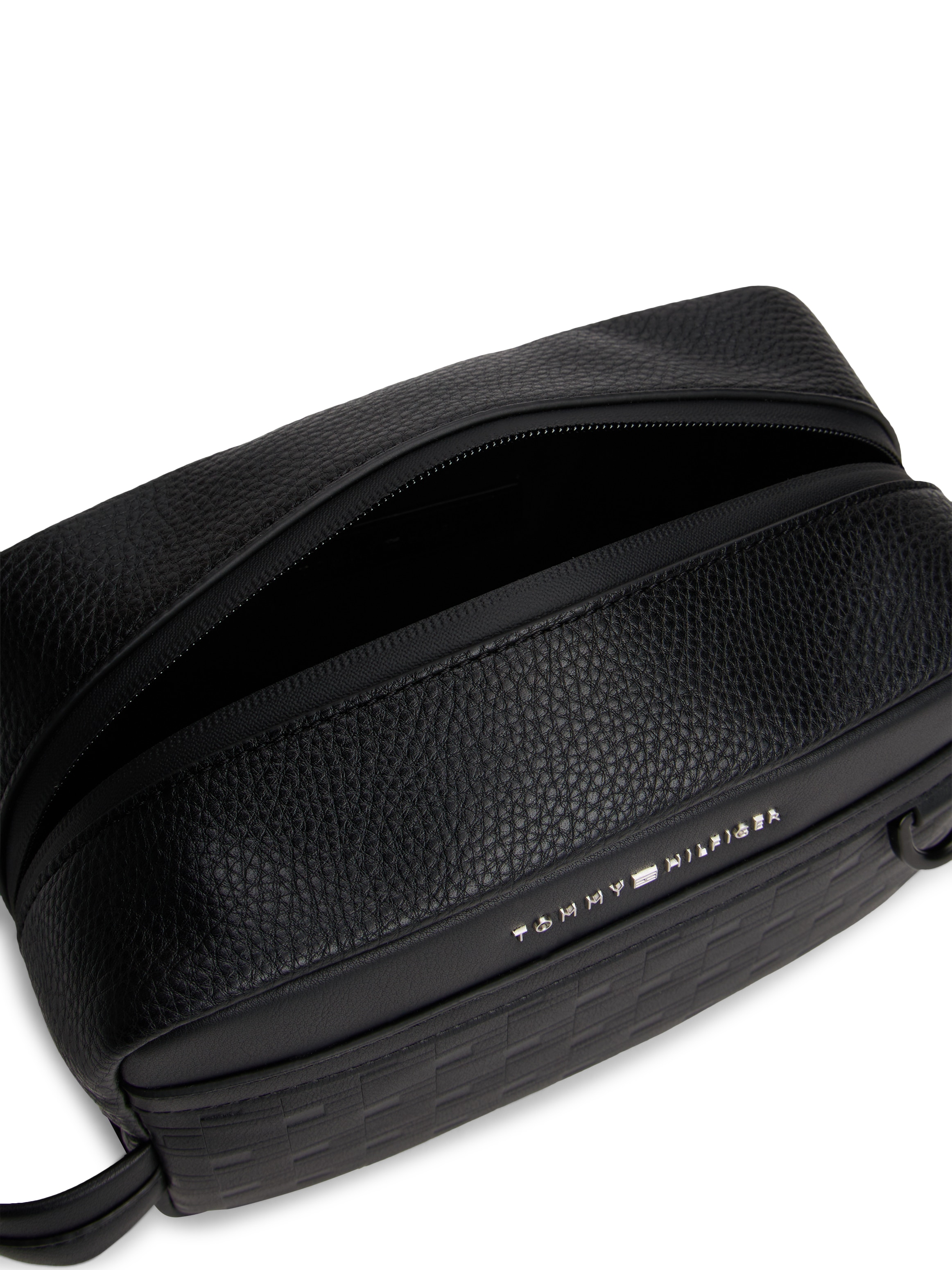 Tommy Hilfiger Kulturbeutel »TH MODERN WASHBAG« , Unisex Kosmetiktasche, Minibag mit modischer Logoprägung