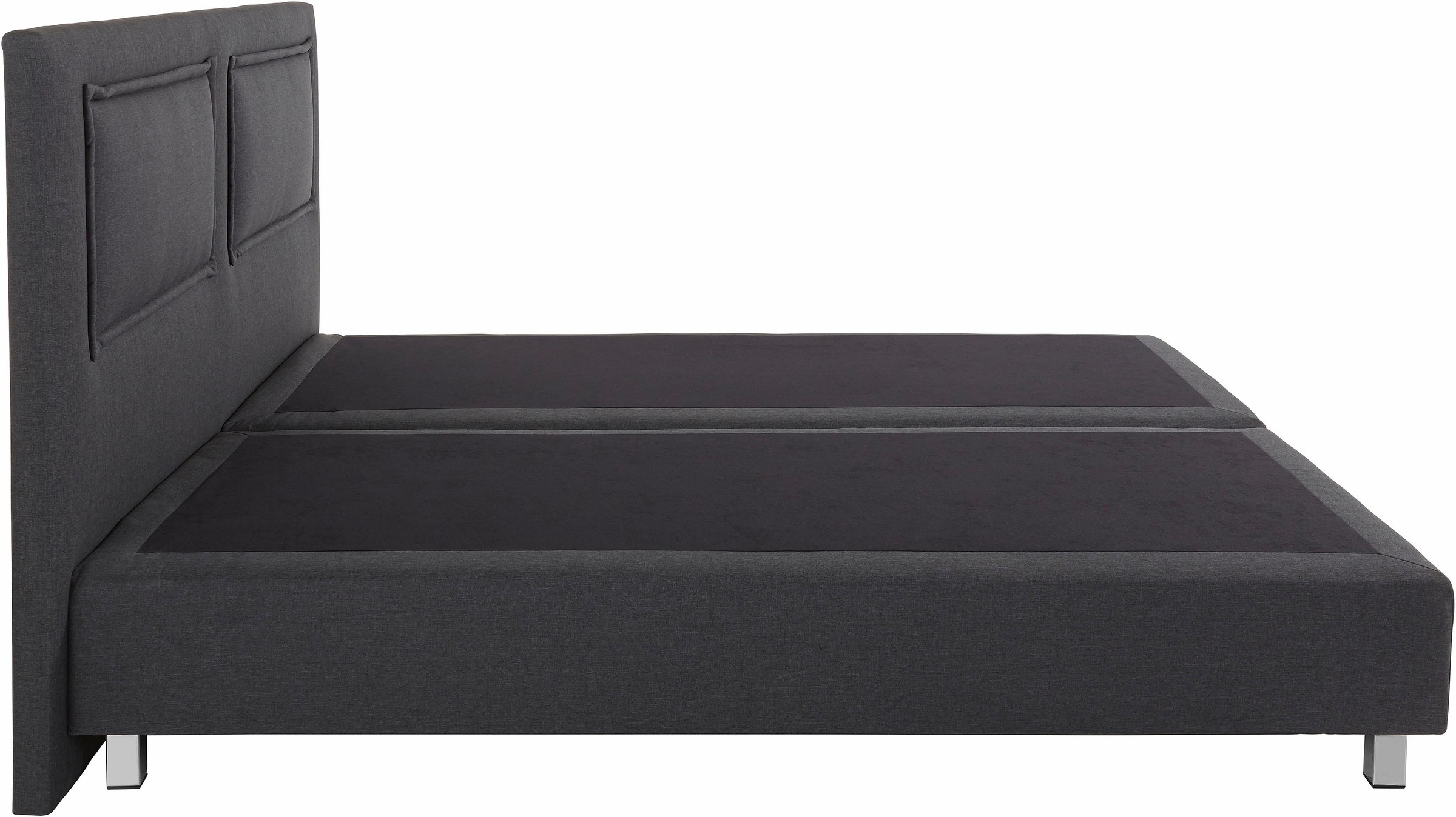 Westfalia Schlafkomfort Boxspringbett, inkl. Kaltschaum-Topper und Zierkissen
