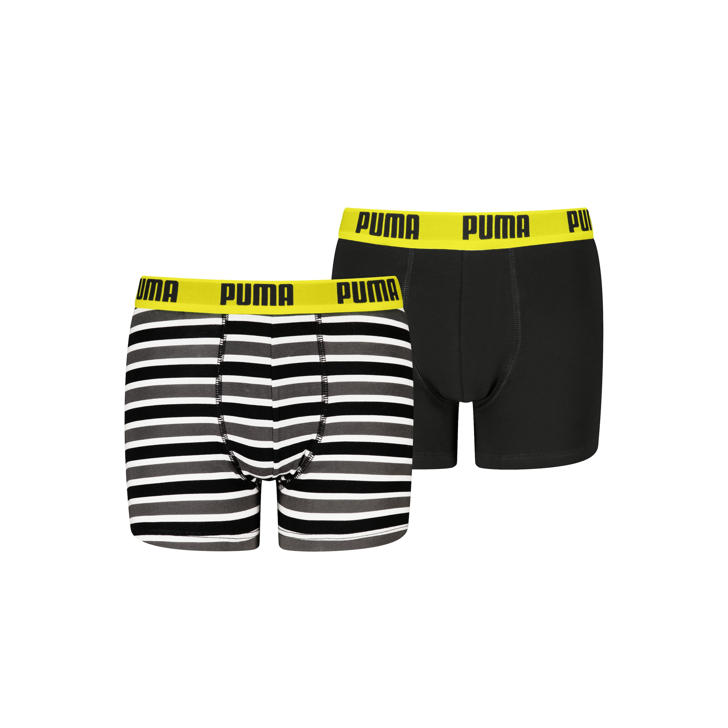 PUMA Boxershorts »PUMA BOYS EVERYDAY STRIPED BOXERS 2P« 2er Pack, 