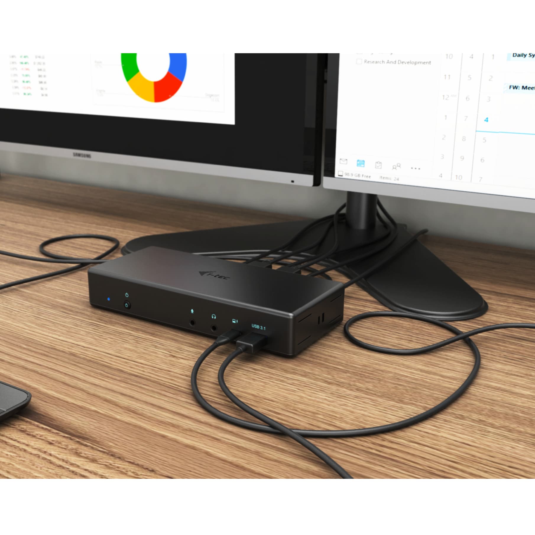 I-TEC Laptop-Dockingstation »USB-C Quattro Display Docking Station with Power Delivery 85 W«