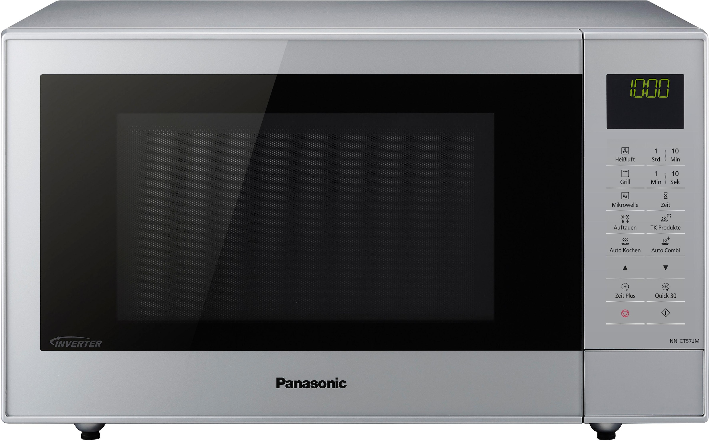 Panasonic Mikrowelle »NN-CT57JMGPG«, Grill und Heißluft, 1000 W