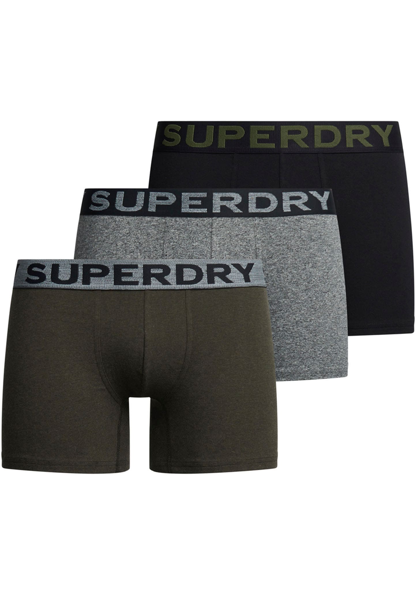 Superdry Boxershorts »BOXER TRIPLE PACK«, (Packung, 3 St.)