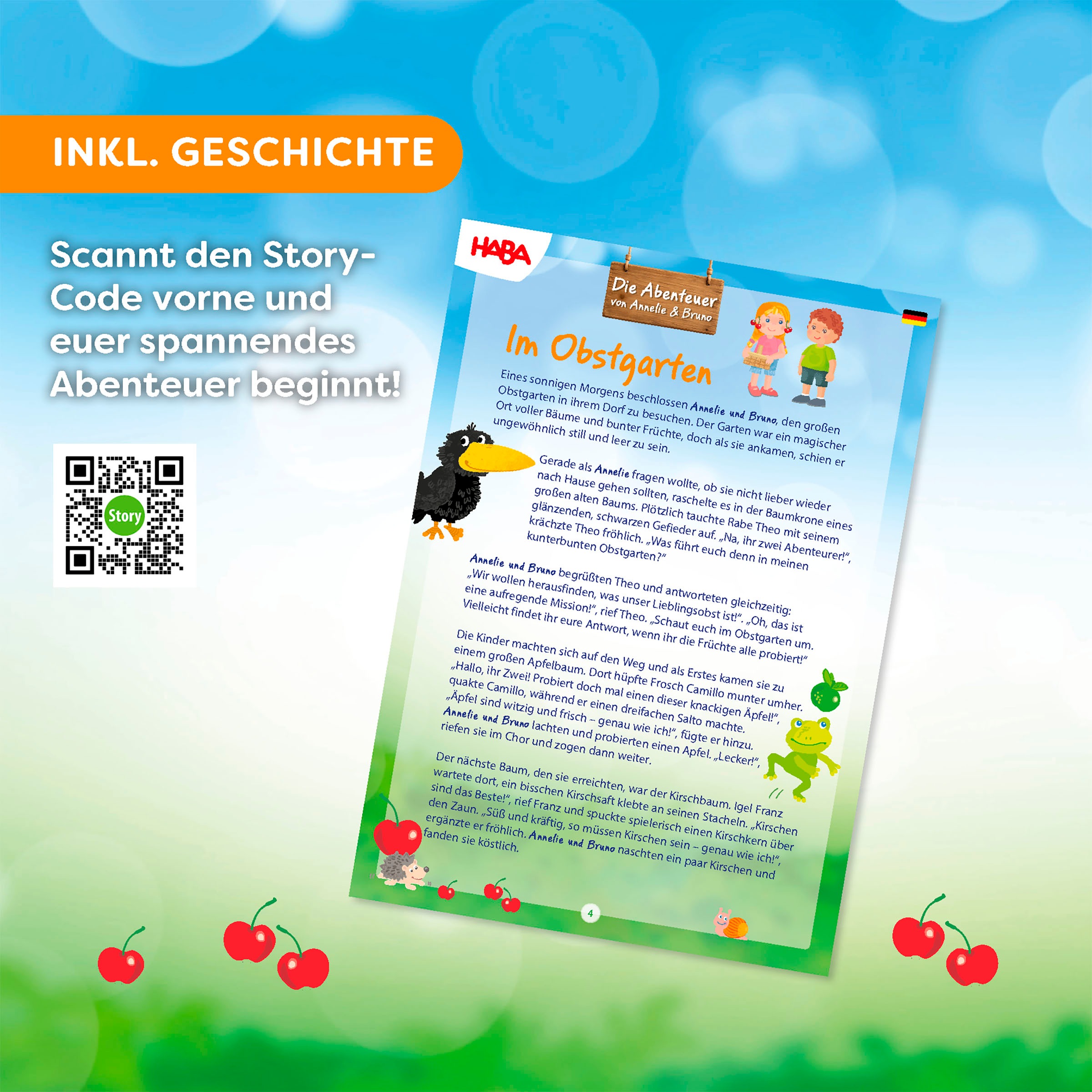 Haba Puzzle »3D Spielwelt Obstgarten«