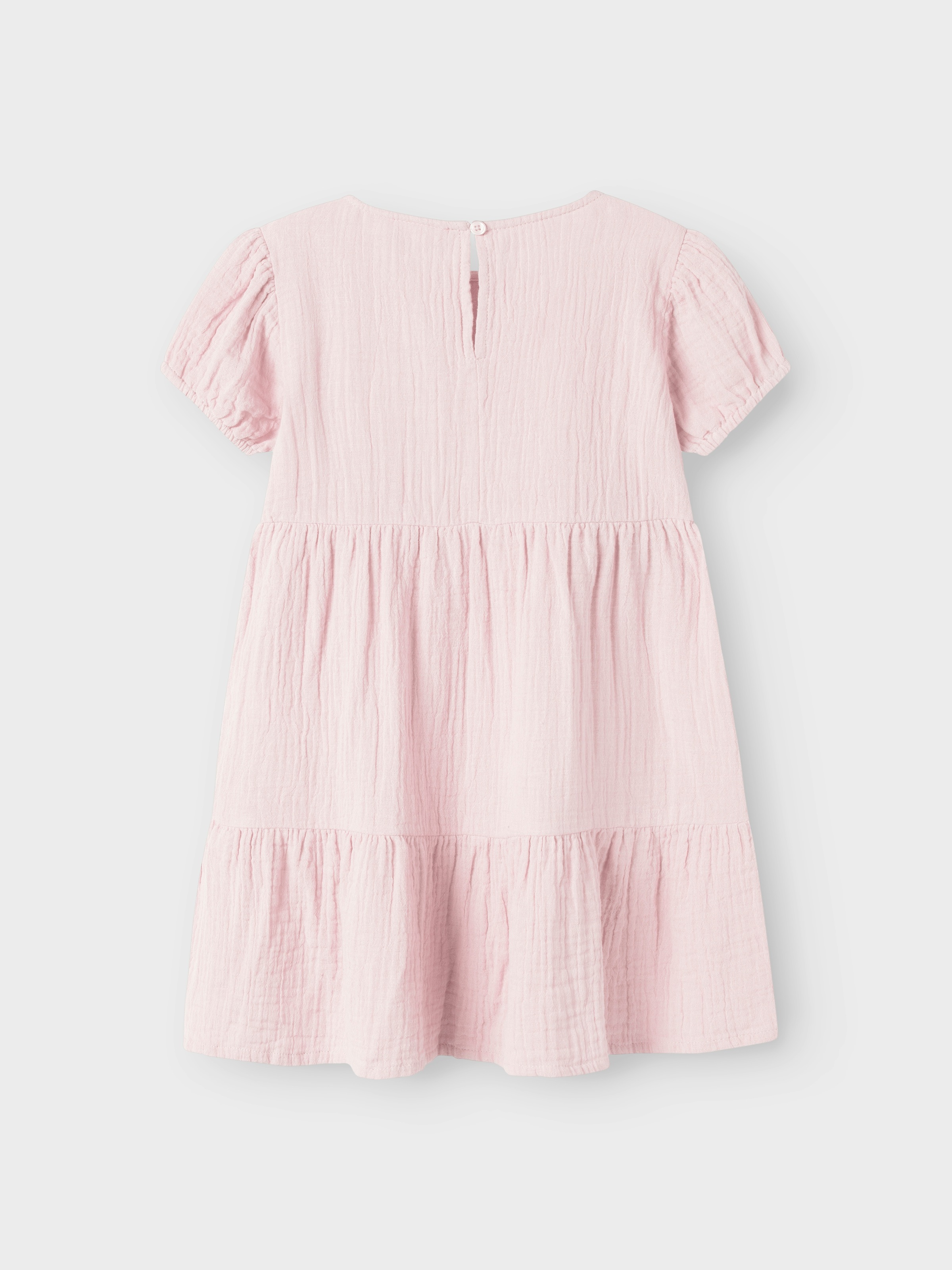 Name It Tunikakleid »NMFJASMIN SS DRESS NOOS« Baumwolle - Musselin, mit Volant