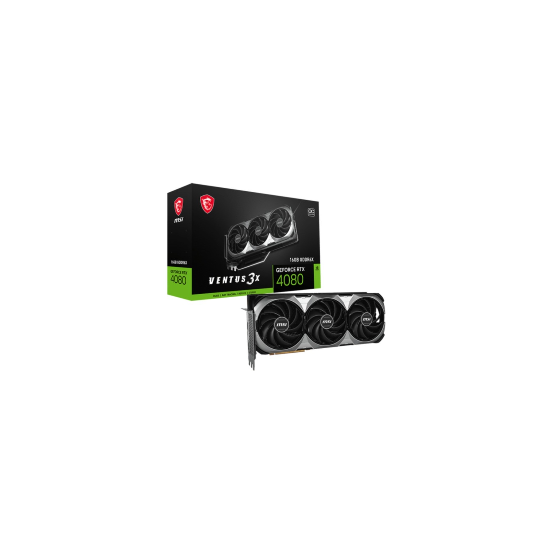 MSI Grafikkarte »GeForce RTX 4080 16GB VENTUS 3X E OC«