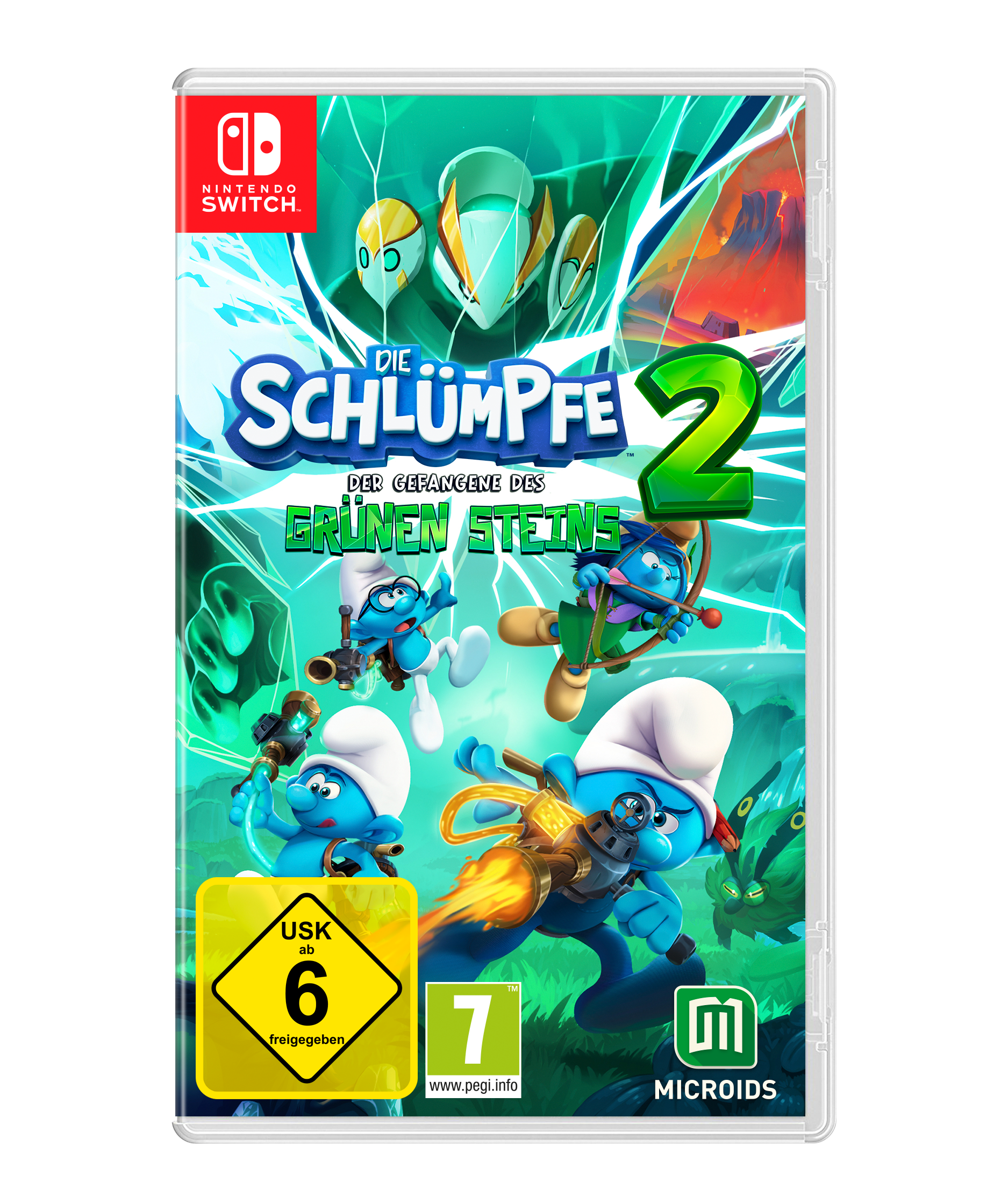 Spielesoftware »Die Schlümpfe 2 - Der Gefangene des grünen Steins«, Nintendo Switch