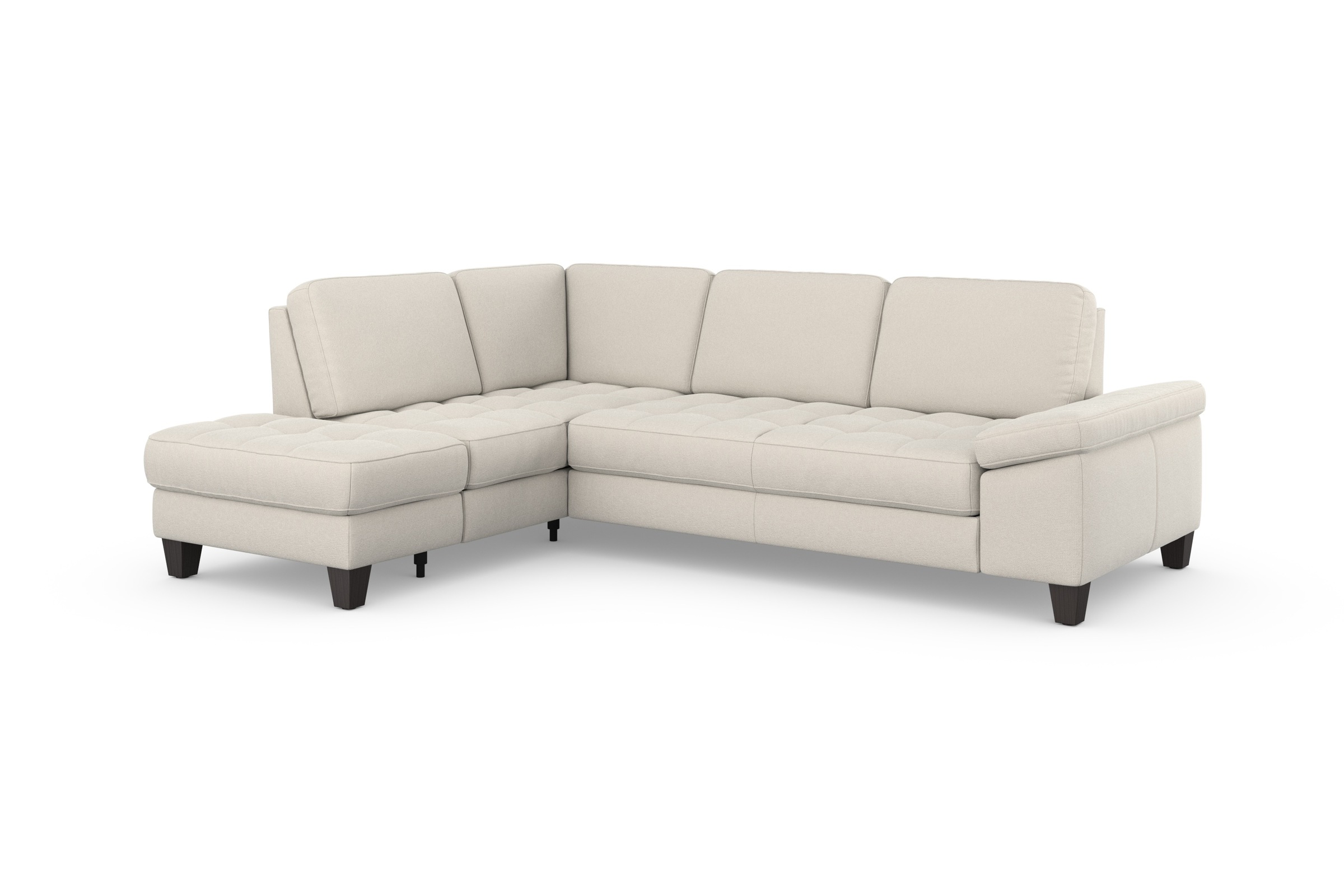 sit&more Ecksofa »Westham L-Form«, mit Ottomane, mit oder ohne Bettfunktion, Bettkasten, Verstellung