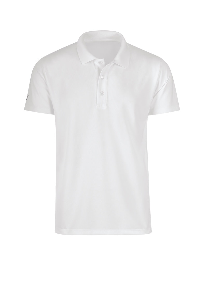 »TRIGEMA mit Poloshirt Trigema Polyester Poloshirt Knopfleiste« aus bei