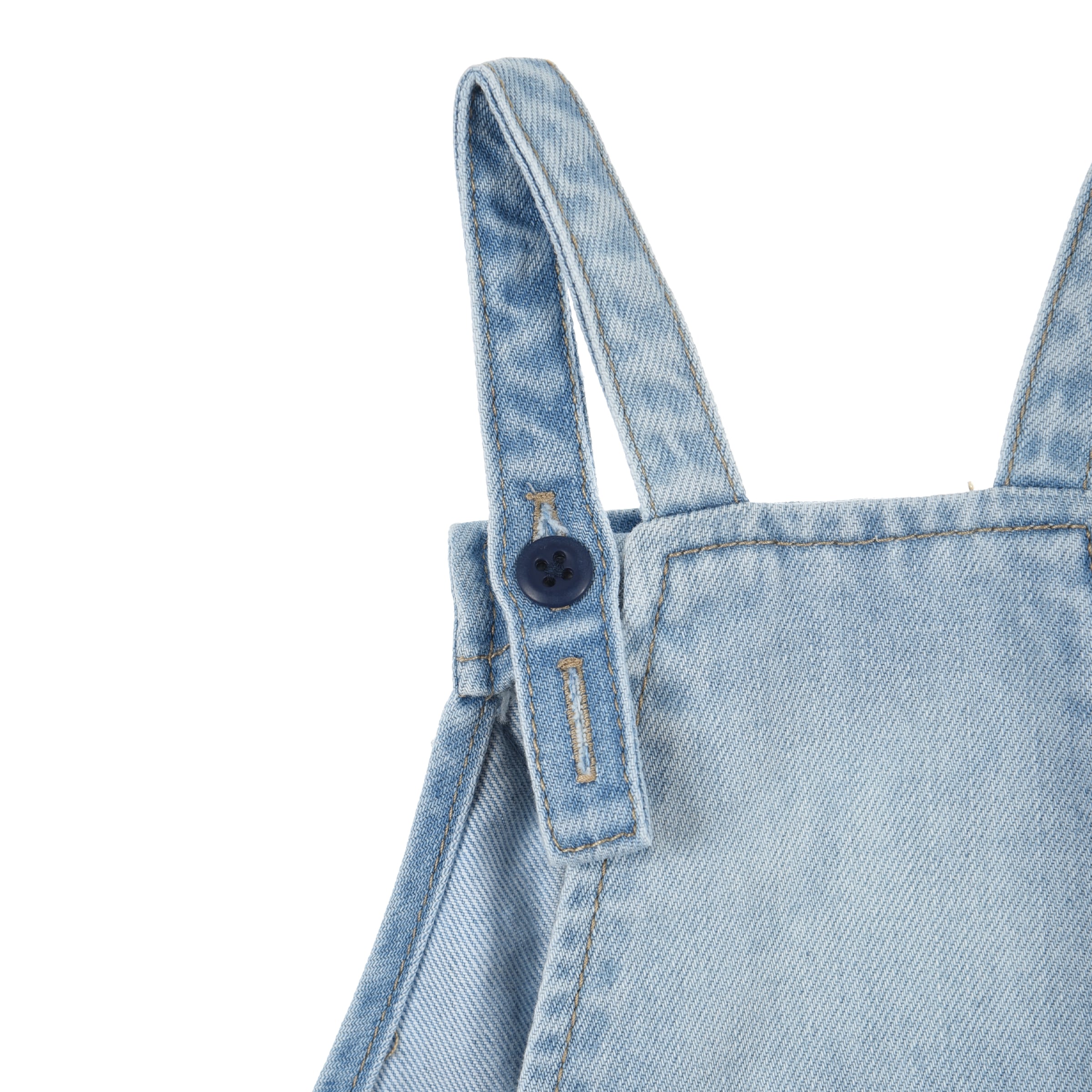 Levi's® Kids Latzhose, aus Denim mit Fade-out Effekten