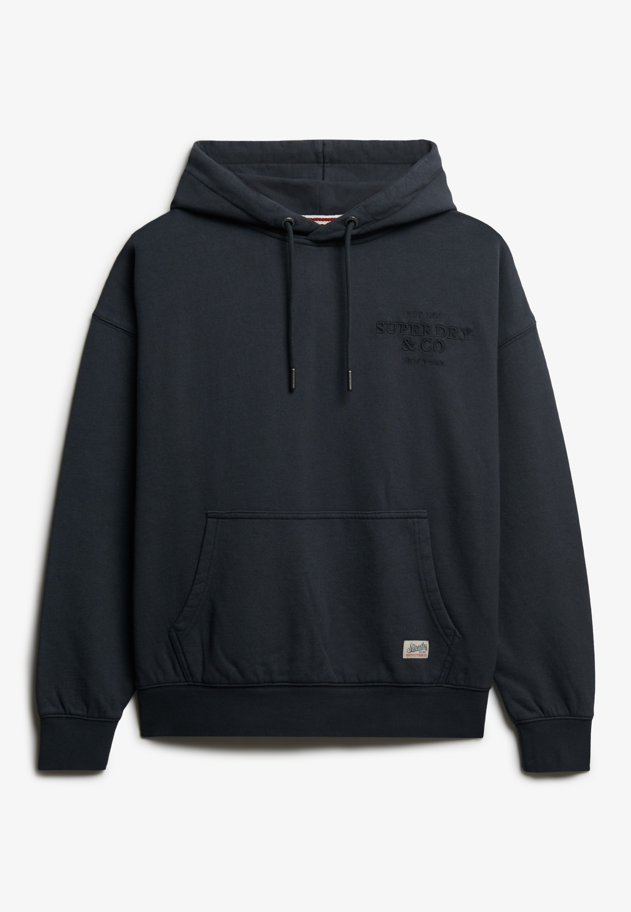 Superdry Kapuzensweatshirt »Luxe Casual Emb Relaxed Hood«, Baumwolle, oversize

