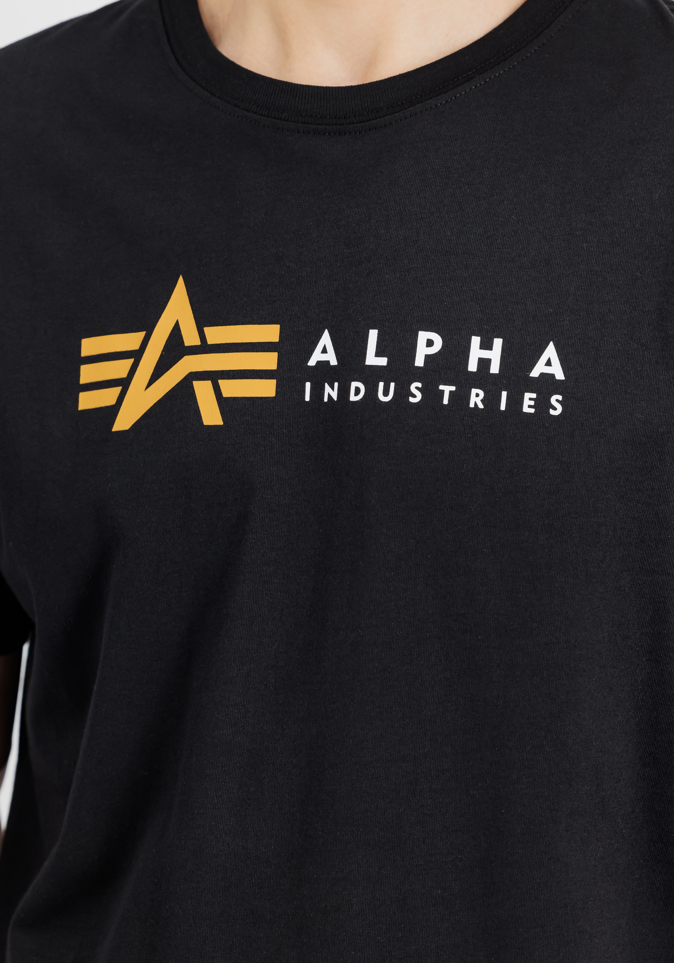 Alpha Industries Kurzarmshirt »Alpha Label T«