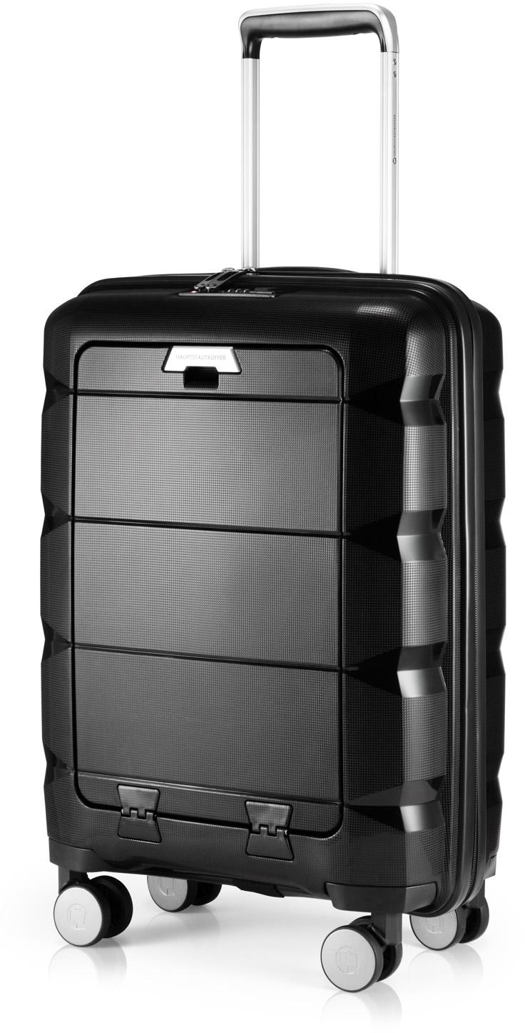 Hauptstadtkoffer Hartschalen-Trolley »Britz, in verschiedenen Farben und Größen«, 4 Rollen, Hartschalen-Koffer Reisegepäck TSA Schloss Volumenerweiterung