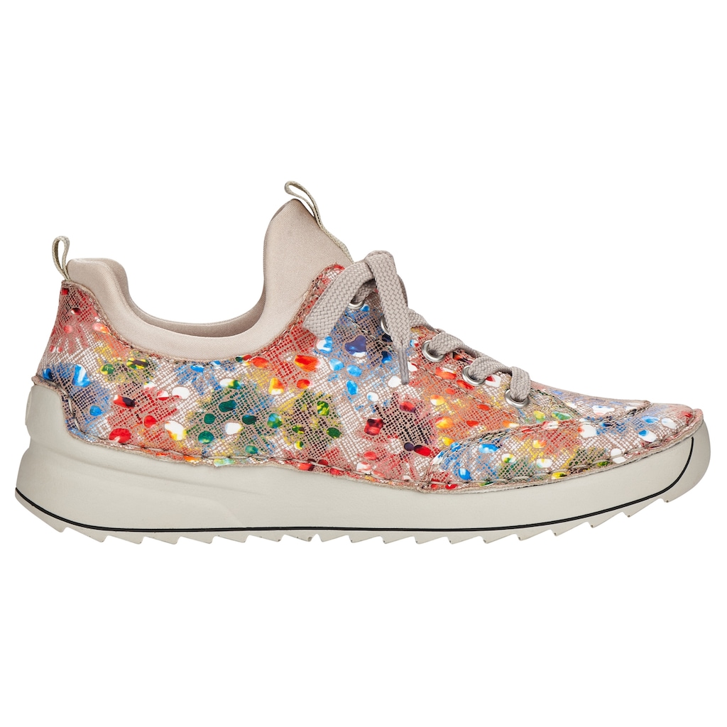 Rieker Slip-On Sneaker, mit tollem Blütenprint