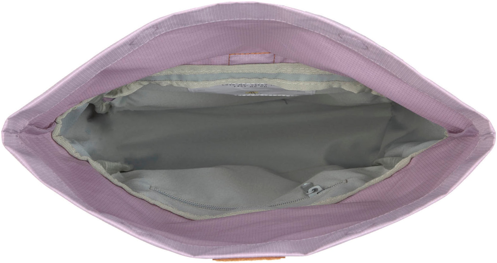 LÄSSIG Kinderrucksack »Little Gang, Mini Rolltop Backpack, lilac«, Reflektoren, aus recycelten PET-Flaschen