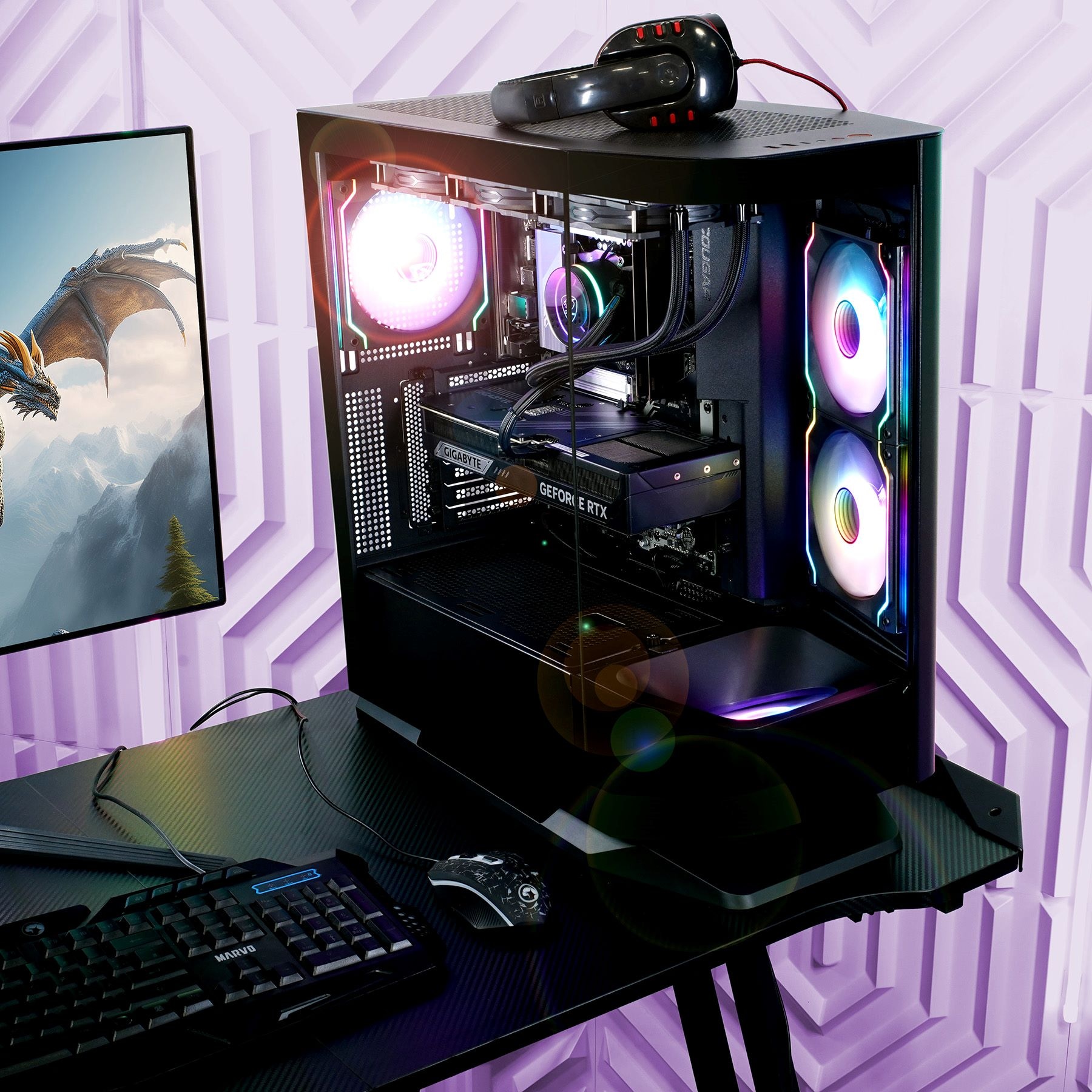 Cougar Gaming-PC »FV270 BK 7501«, Windows 11, DDR5 RAM