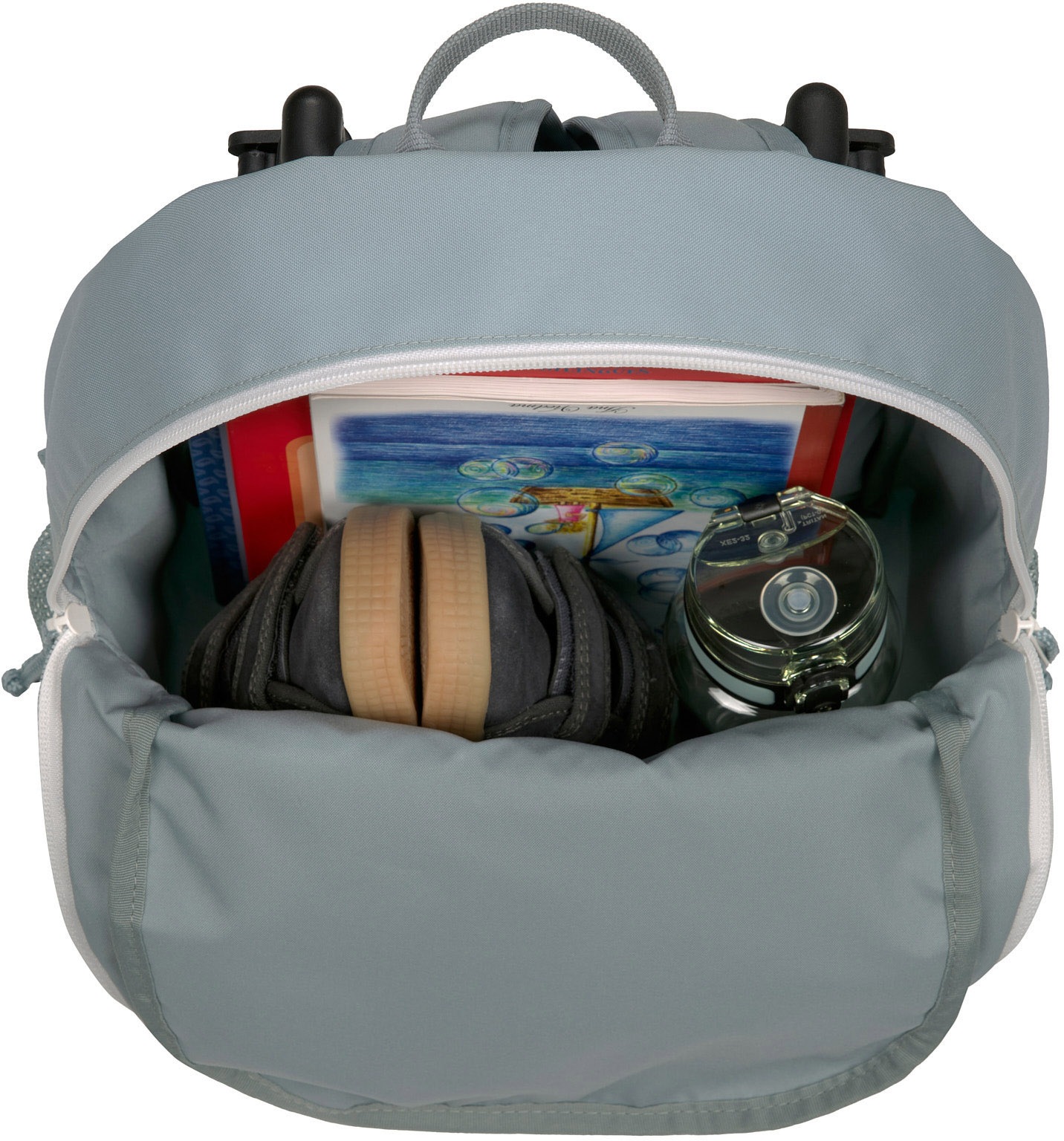 LÄSSIG Kinderrucksack »About Friends, Dino, green«, mit Trolleyfunktion
