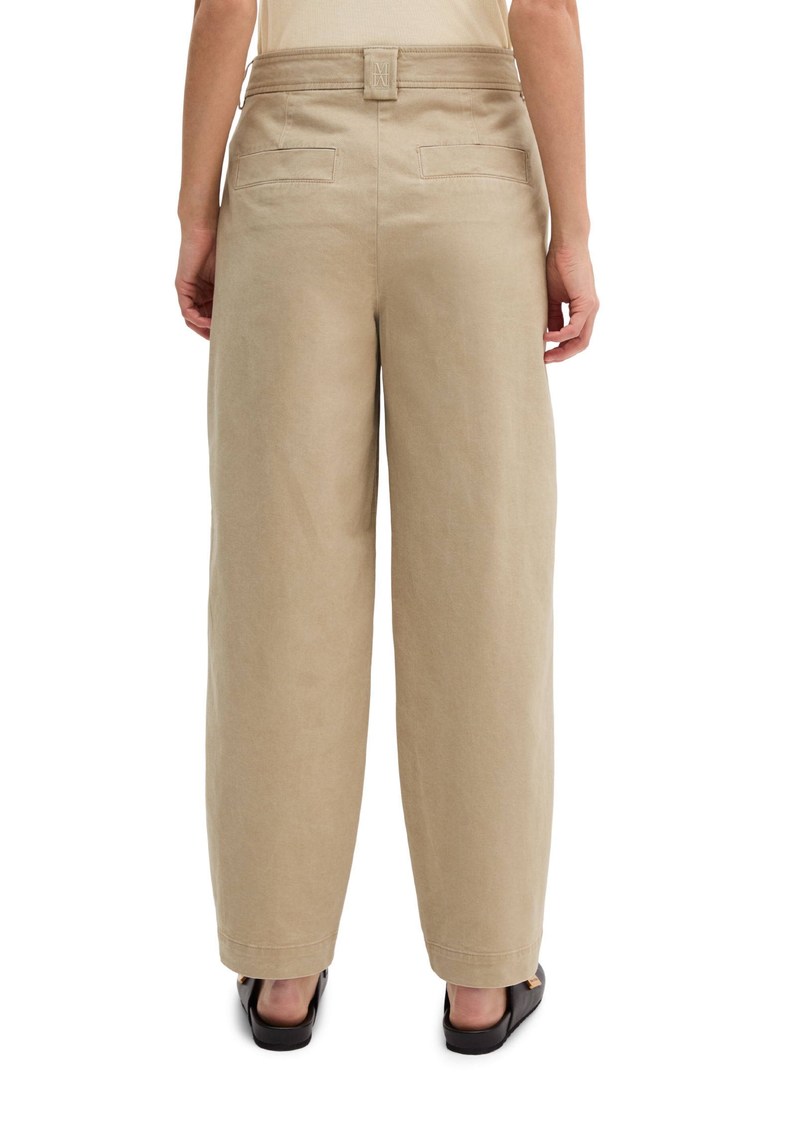 Marc O'Polo 7/8-Hose »MINU Barrel«  Model Minu barrel aus Organic Cotton-Twill, Barrel Fit