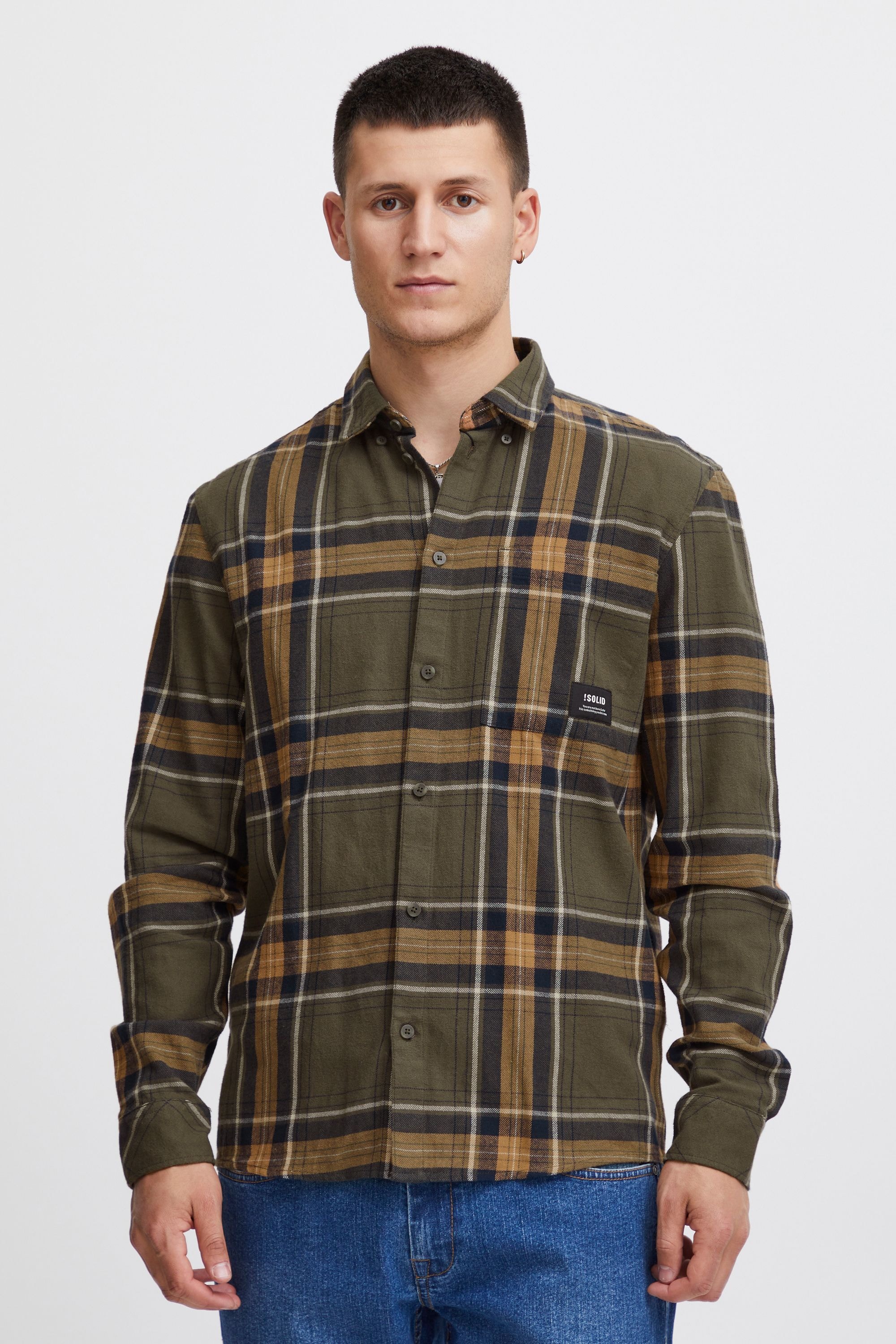!Solid Flanellhemd »Flanellhemd SDBrandt«