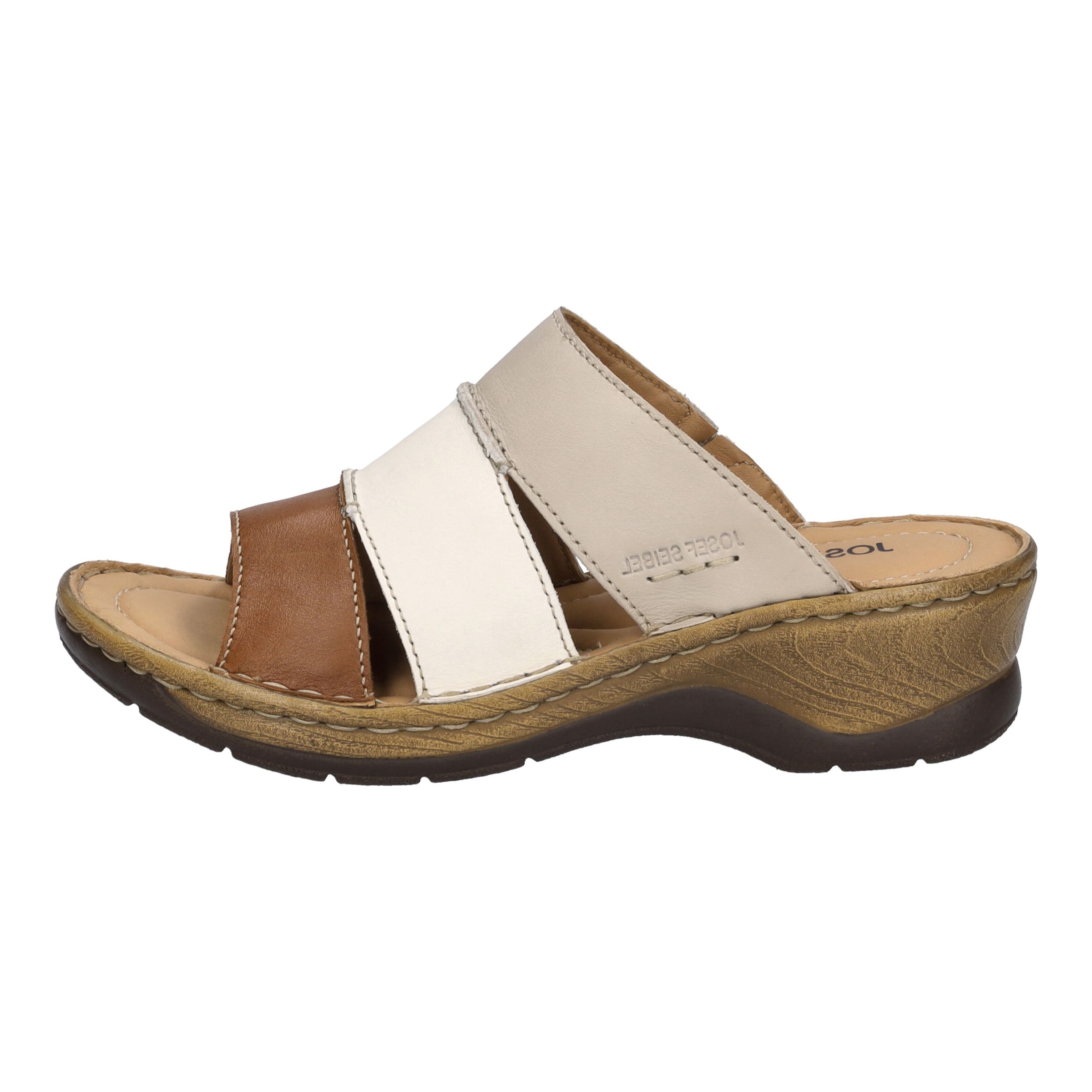 Josef Seibel Clog »Catalonia 86, cognac-multi«