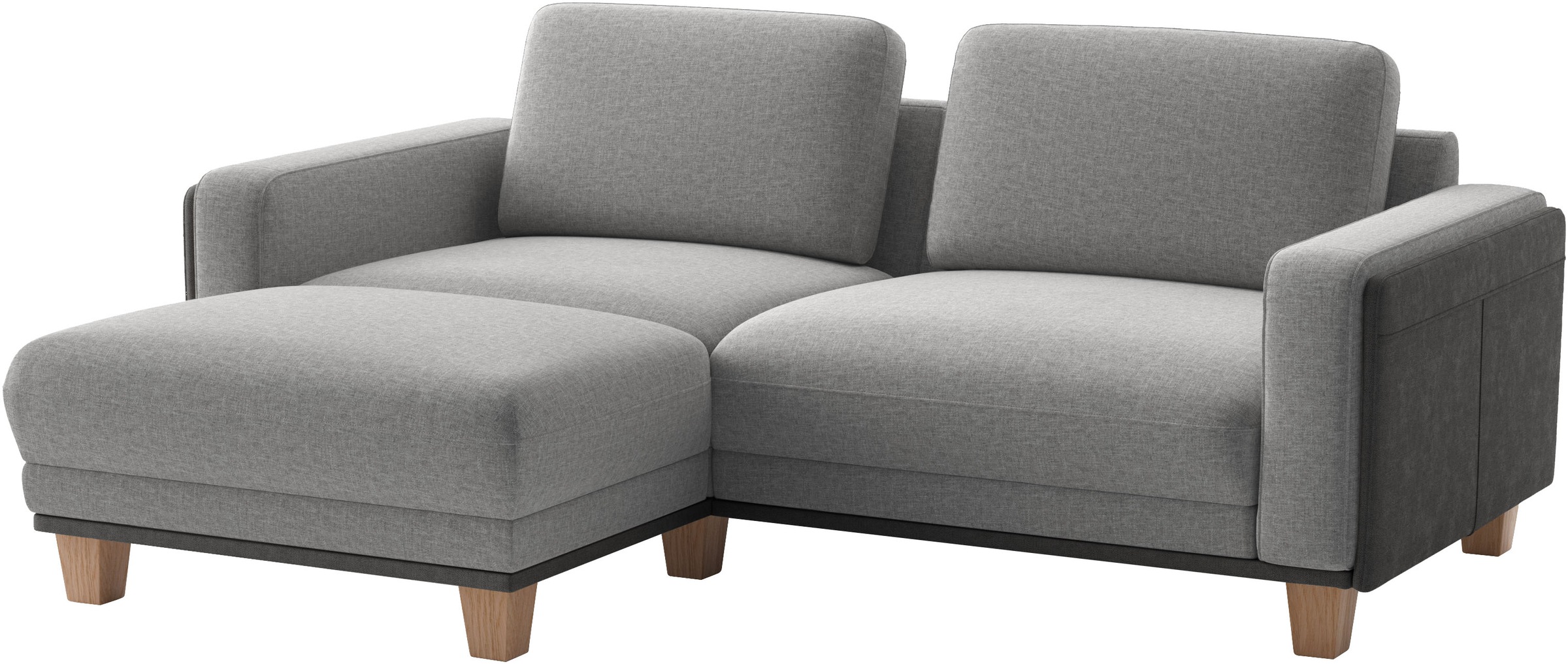 sit&more Ecksofa »Concept« Modernes Sofa in drei Fußfarben zur Auswahl