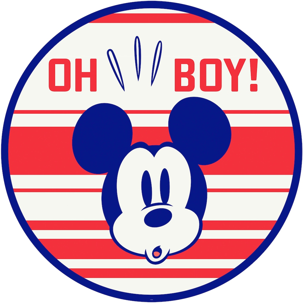 Komar Wandtattoo »Mickey Oh Boy« (Set 1 St. Komar Dot) selbstklebend