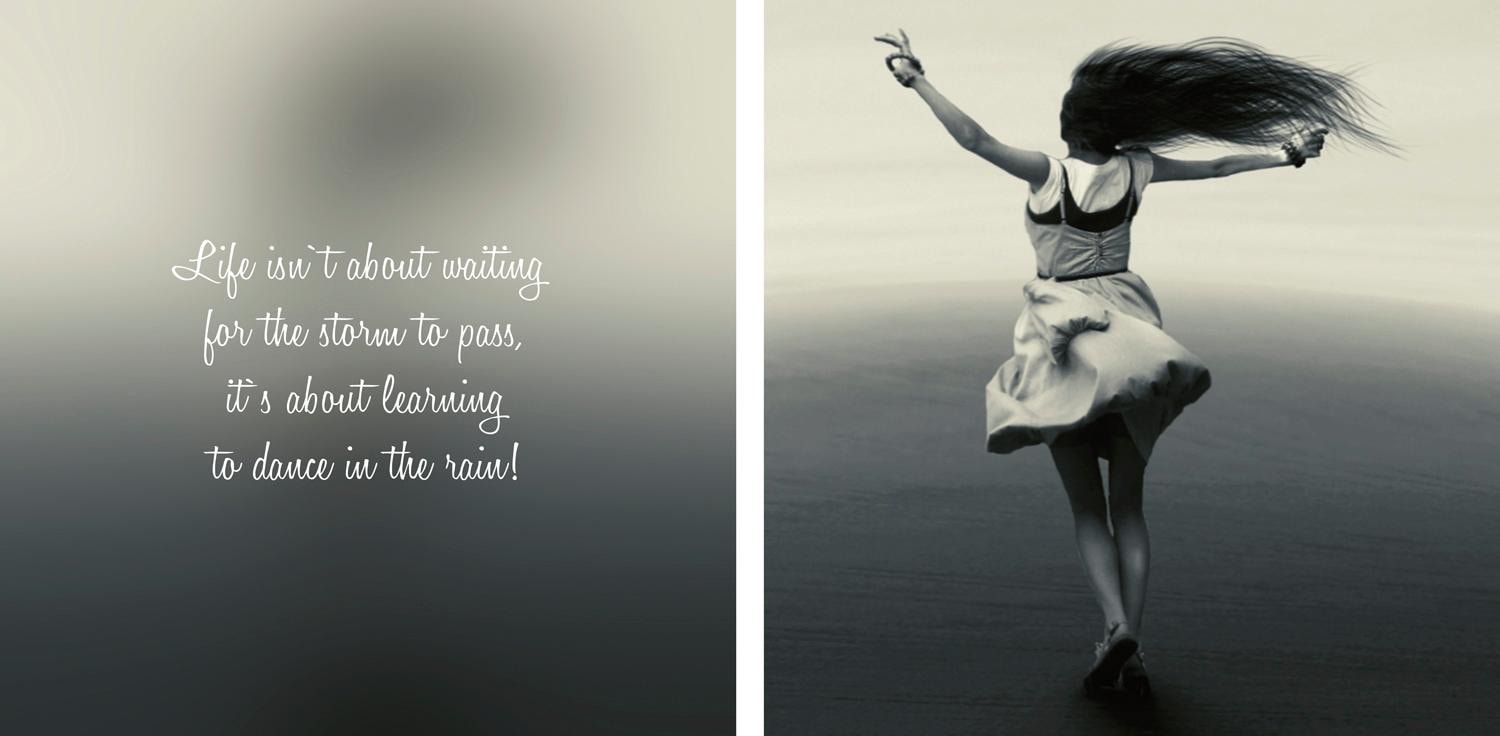 queence Leinwandbild »Dance« Foto | Kind | Kunst | Menschen | Modern | Schriftzug | Schriftzüge | Spa | Spa Bilder | Sprüche | Sprüche & Texte Set,  Premium-Leinwandstoff, Handarbeit aus Deutschland, Spruch, 2er Set