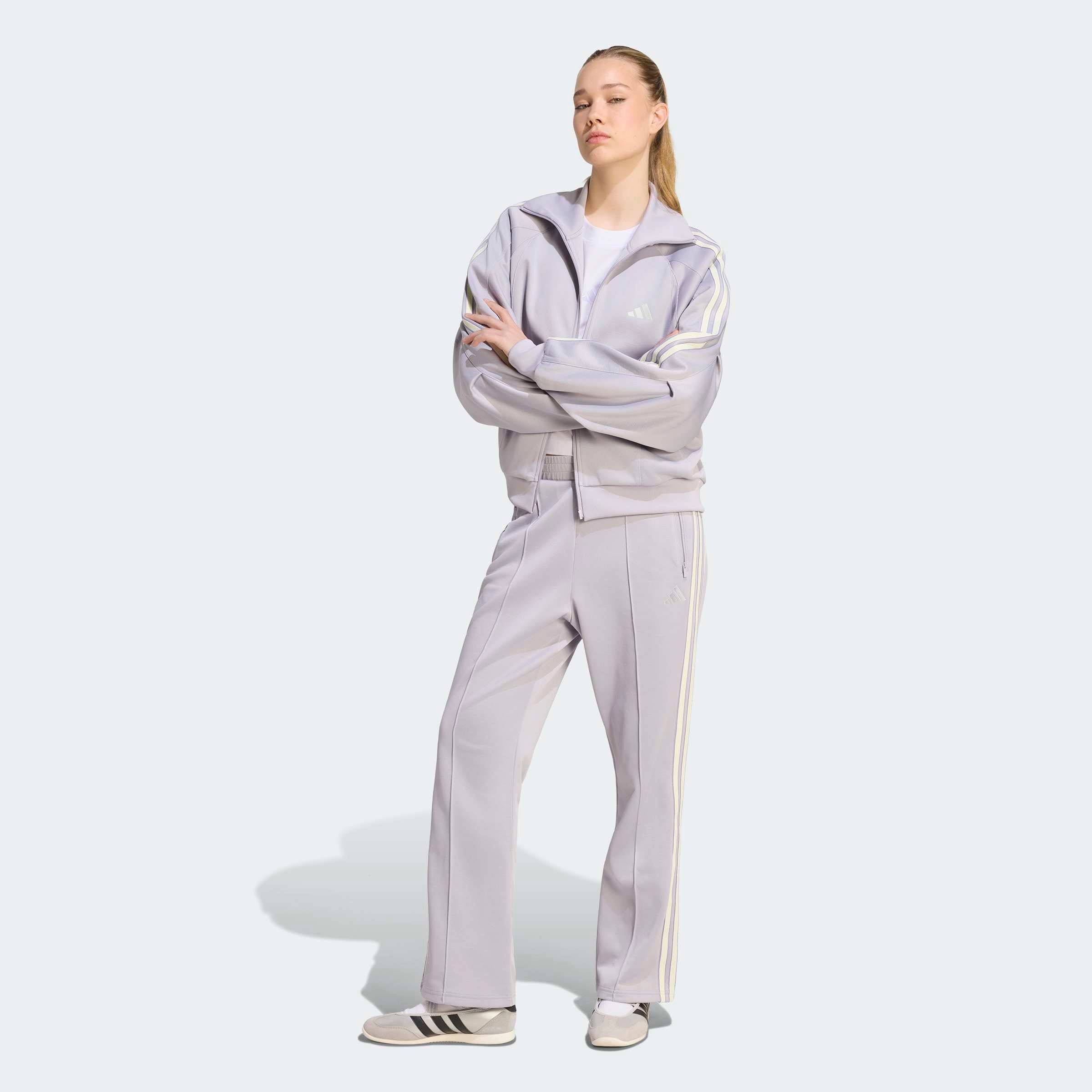 adidas Sportswear Sporthose »STADIUM PIKEE, LOCKER GESCHNITTEN«  mit lockerer Passform, aus Polyester und Baumwolle