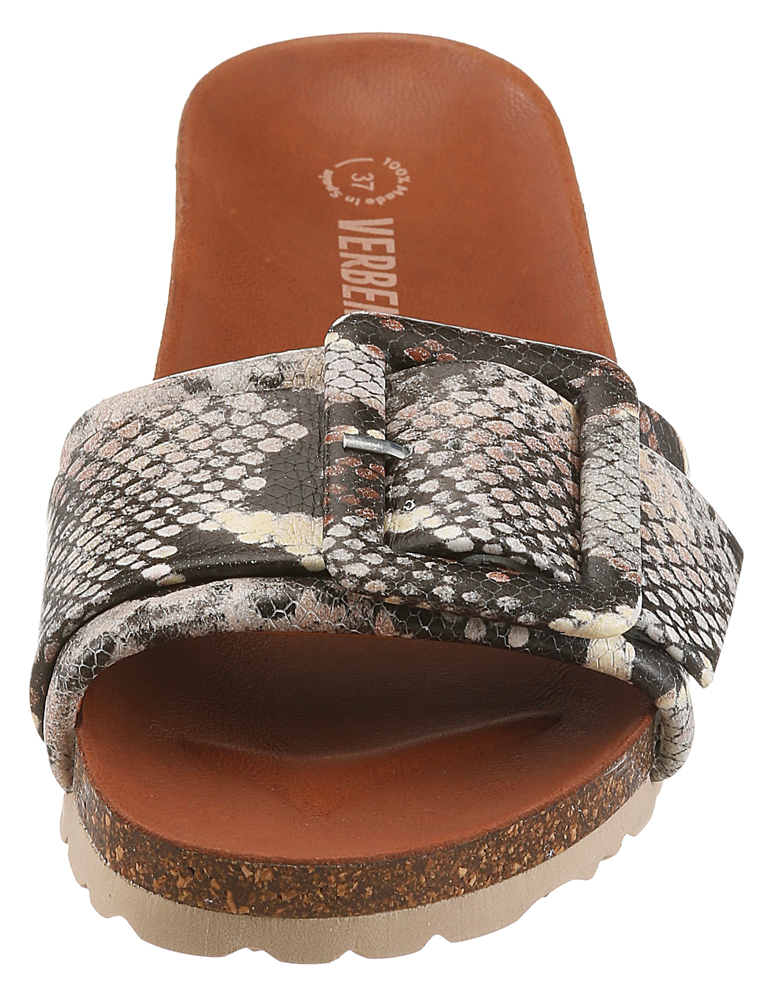 VERBENAS Pantolette »REIKO MAMBA«  Hausschuh, Sommerschuh, Strandschuh, Urlaubsschuh zum Schlupfen