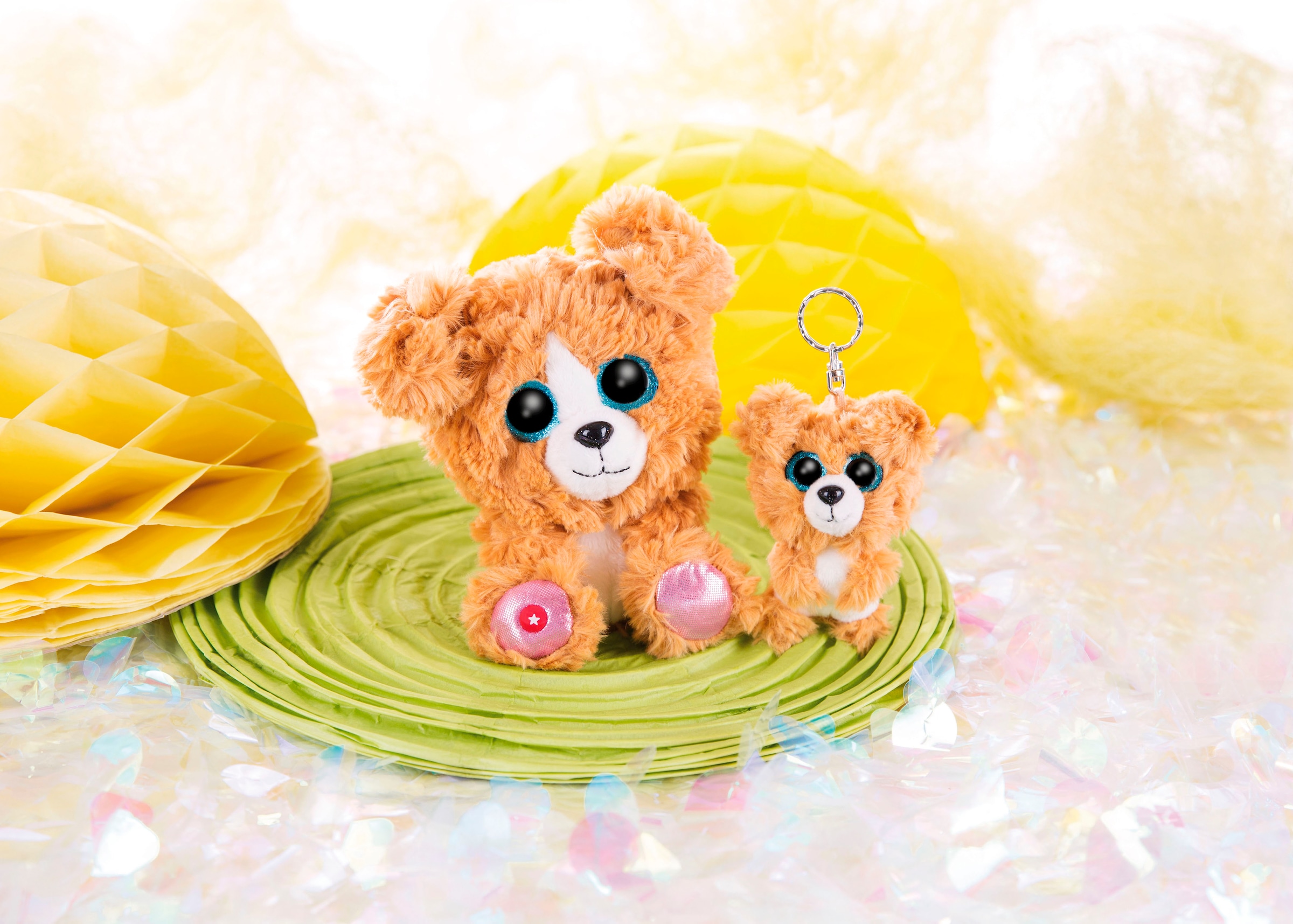 Nici Kuscheltier »Glubschis, Hund Lollidog, 15 cm schlenkernd«