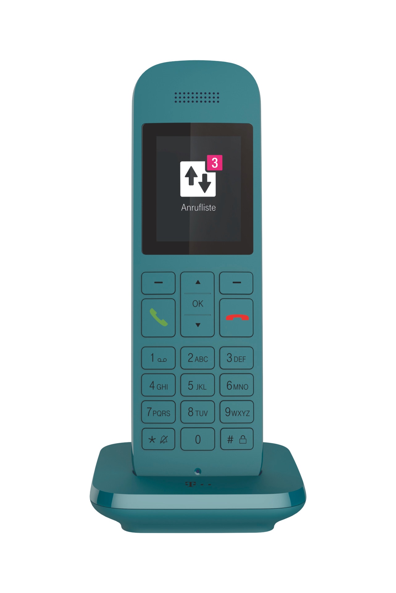 Telekom DECT-Telefon »Speedphone 12« (Mobilteile: 1 ) mit HD Voice, Multifunktionstaste 5 cm Farbdisplay