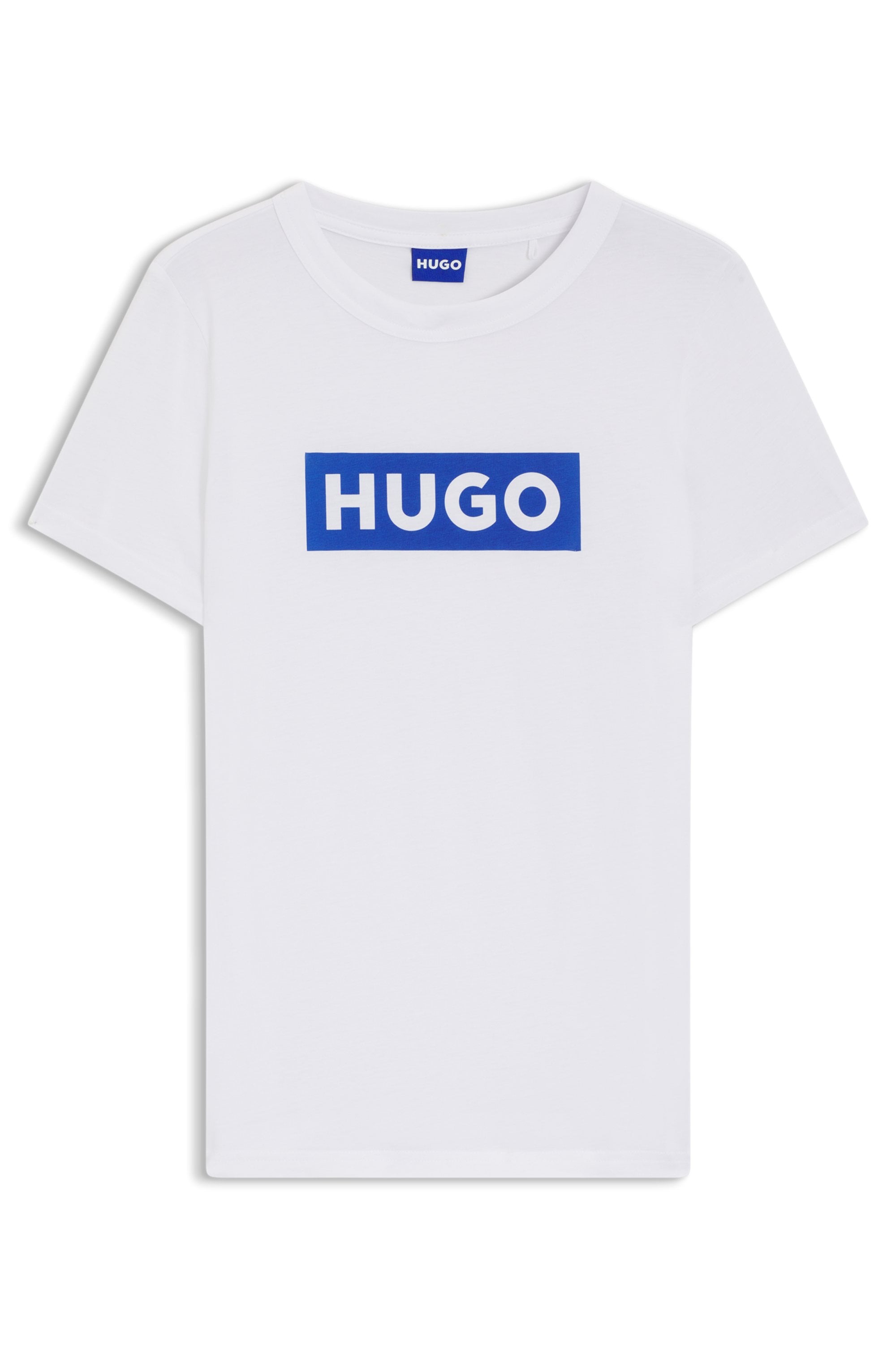 HUGO Blue T-Shirt »Classic Tee«, mit Rundhals, Logodruck
