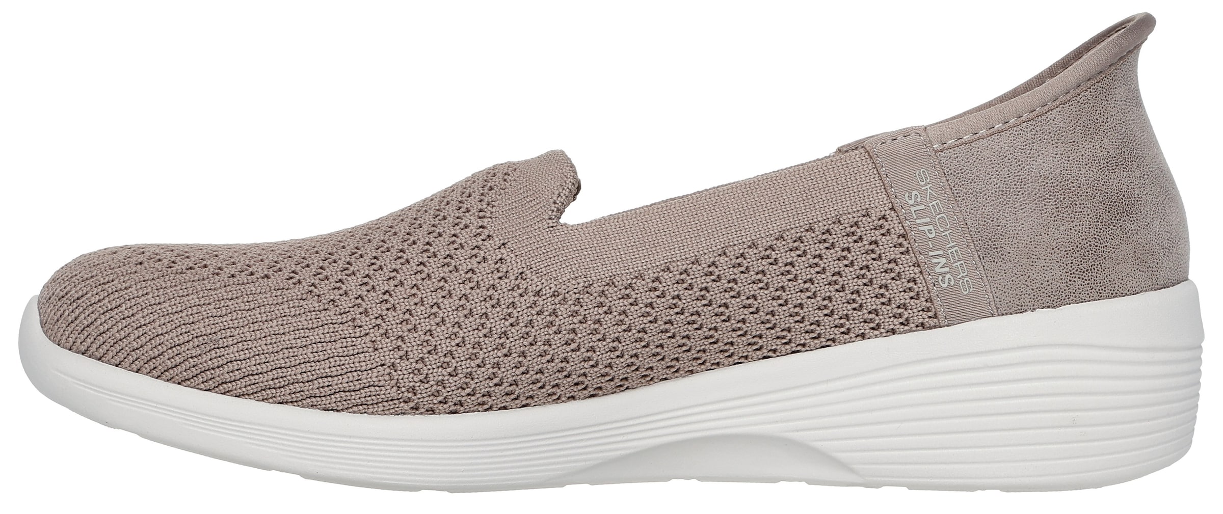 Skechers Slip-On Sneaker »ARYA-SWEET VOICE«, Slipper, Reha Schuh mit Handsfree Slip-ins Funktion