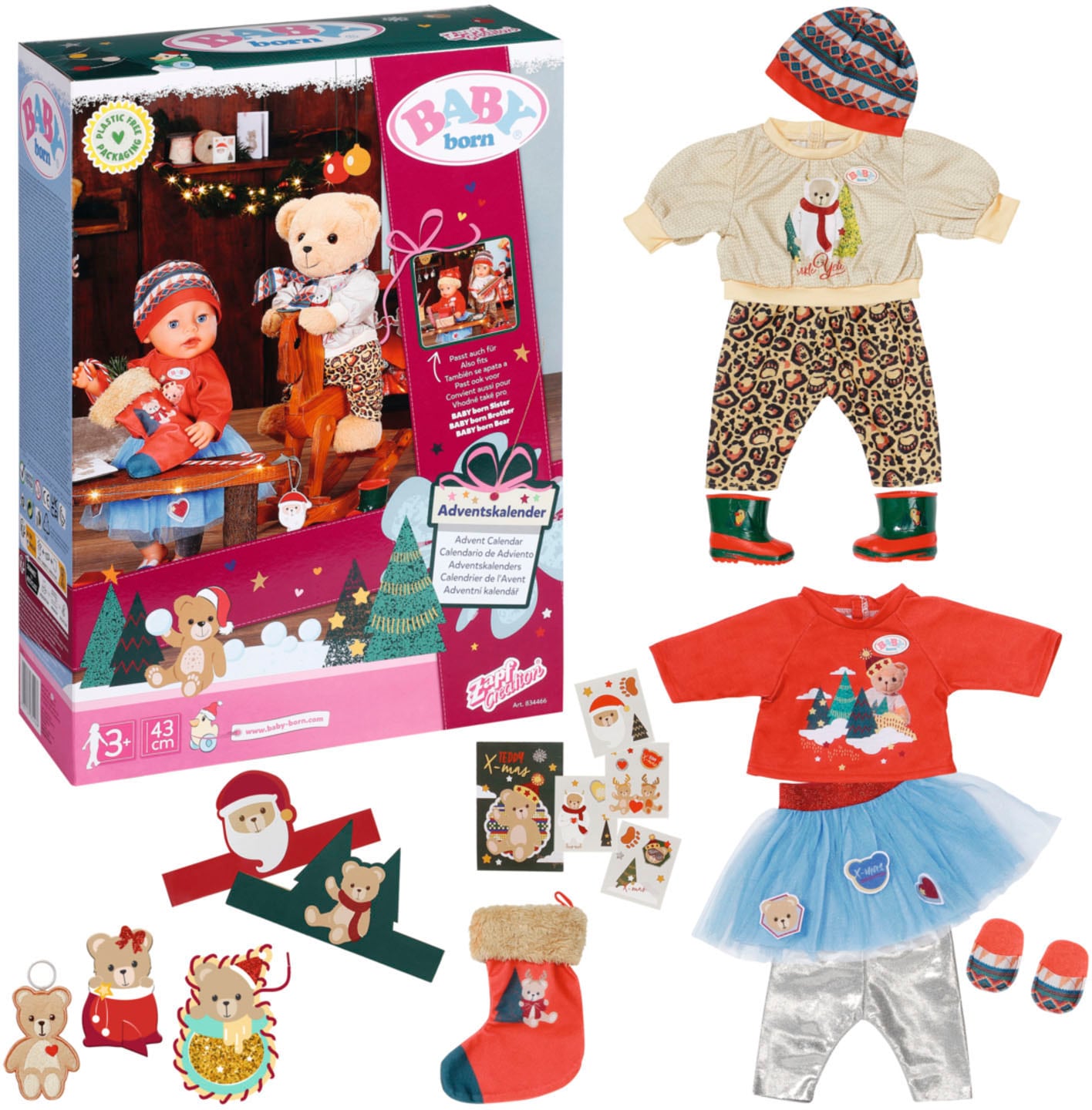 Baby Born Spielzeug-Adventskalender »Baby Born®«, ab 3 Jahren