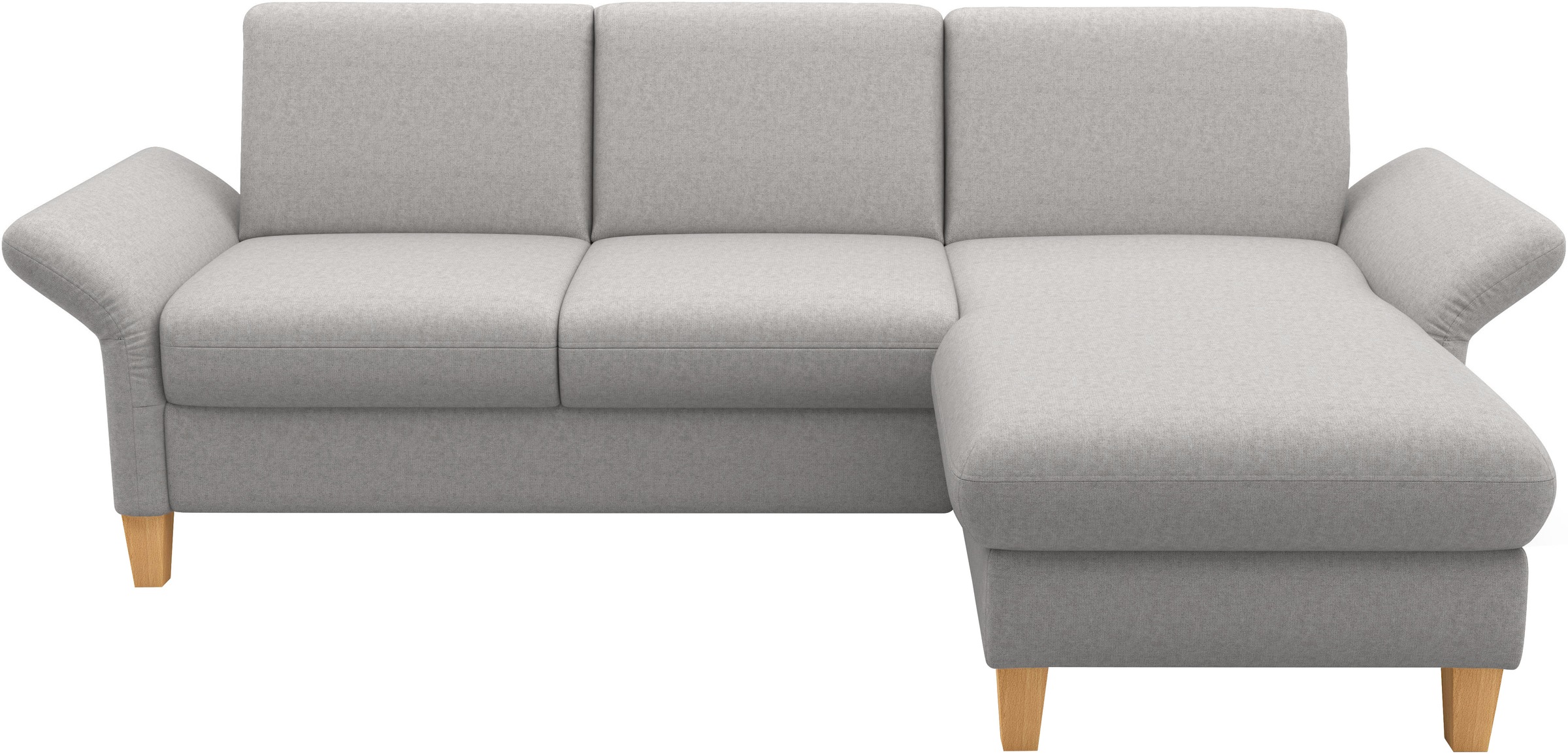 Home affaire Ecksofa »Rochelle, L-Form«, wahlweise mit Armteilverstellung, Bettfunktion und Bettkasten