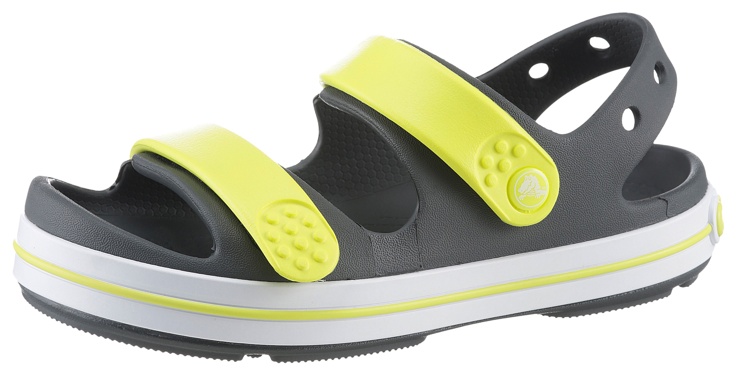 Crocs Badesandale »Crocband Cruiser Sandal«, Sommerschuh, Sandalette, Riemchensandale, mit Fersenriemen