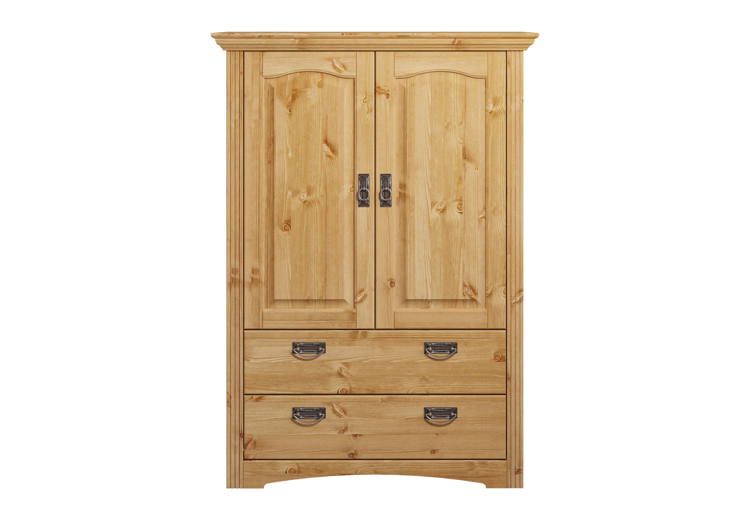 OTTO home Wäscheschrank »Konrad« 2 Breiten: 94/133 cm H/T ca. 132/39 cm,  aus massiver Kiefer, mit viel Stauraum