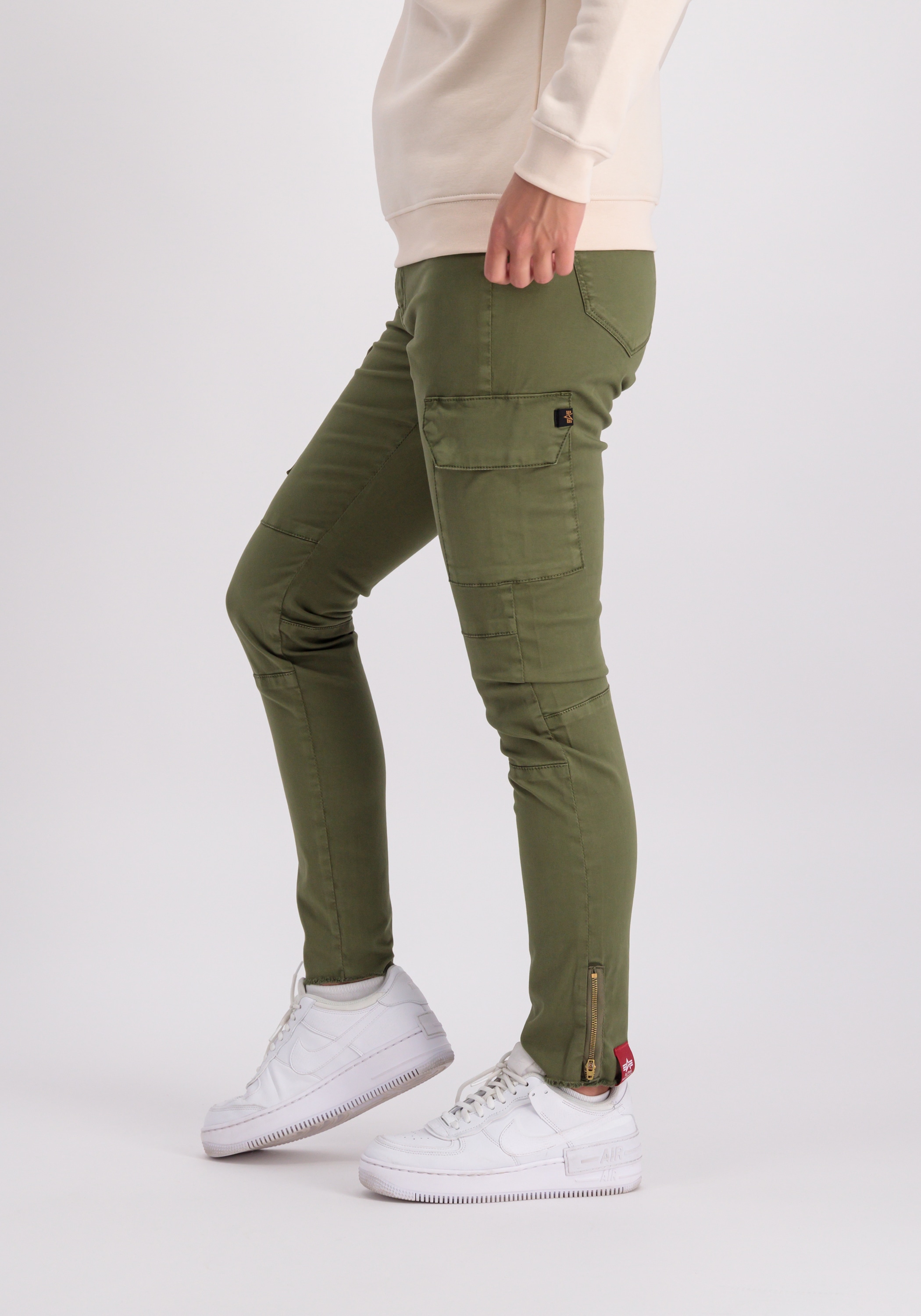 Alpha Industries Cargohose »ALPHA INDUSTRIES Women - Pants Cargo Zip Pant Wmn«