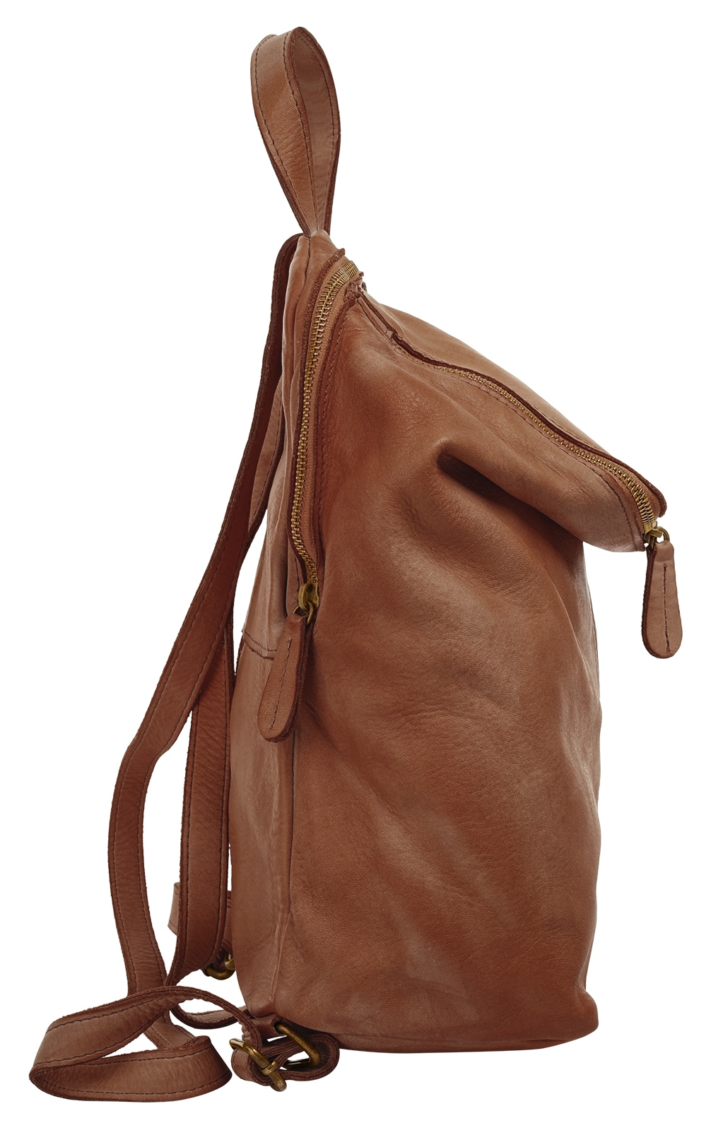 Samantha Look Cityrucksack, echt Leder, Made in Italy