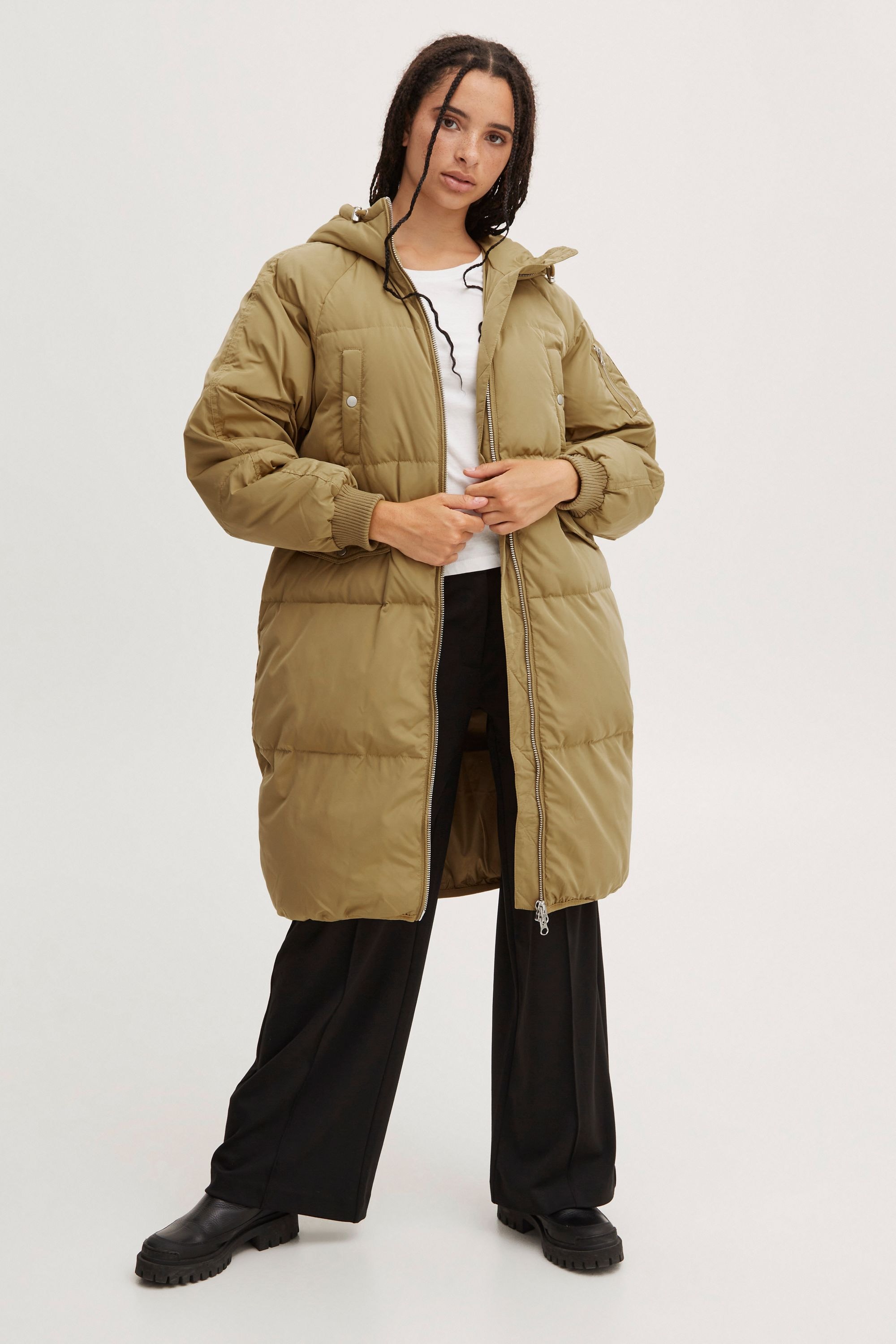Ichi Langmantel »Parka IHBunala«