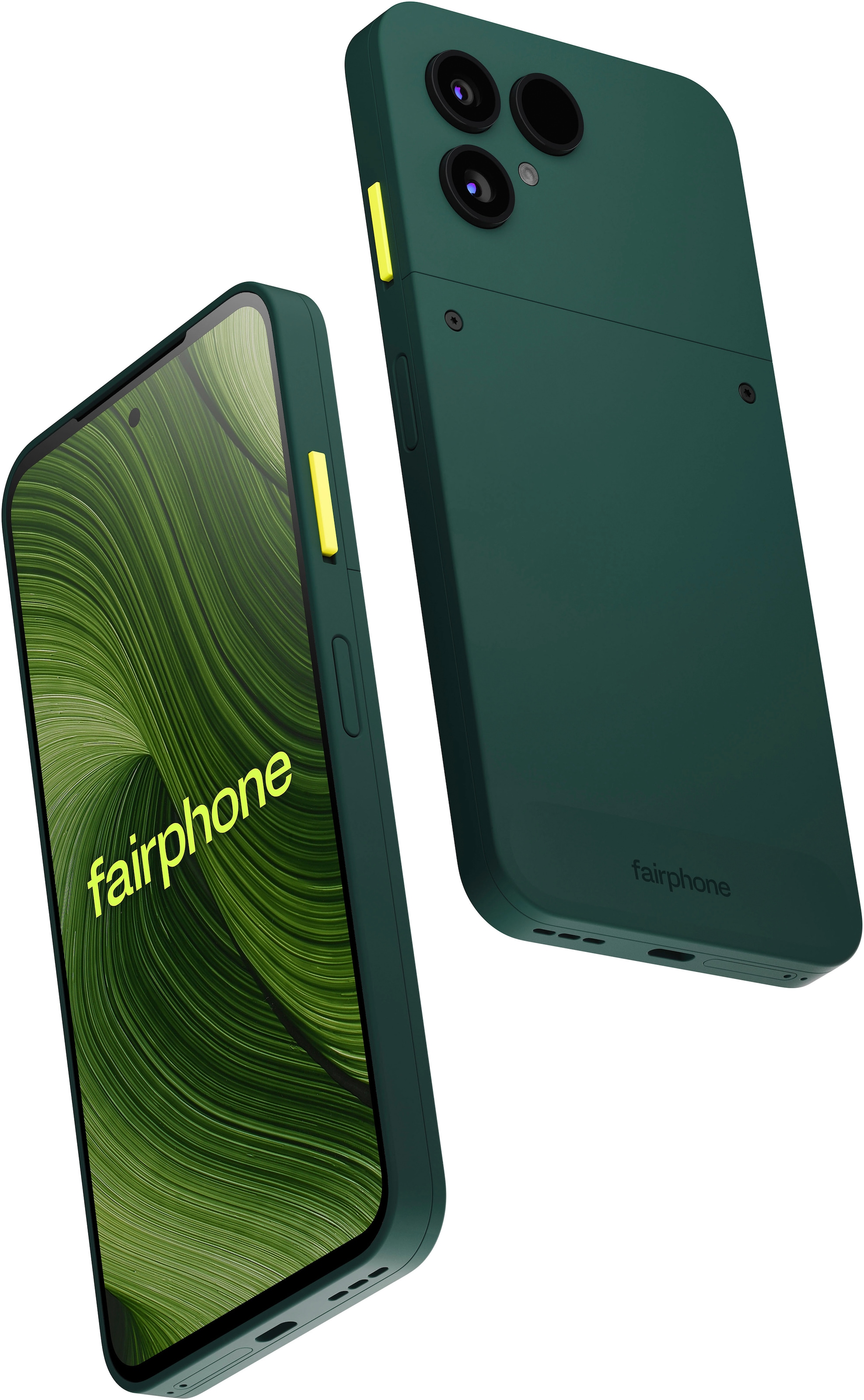 Fairphone Smartphone »Das Fairphone ( Gen. 6 )« Forest Green
