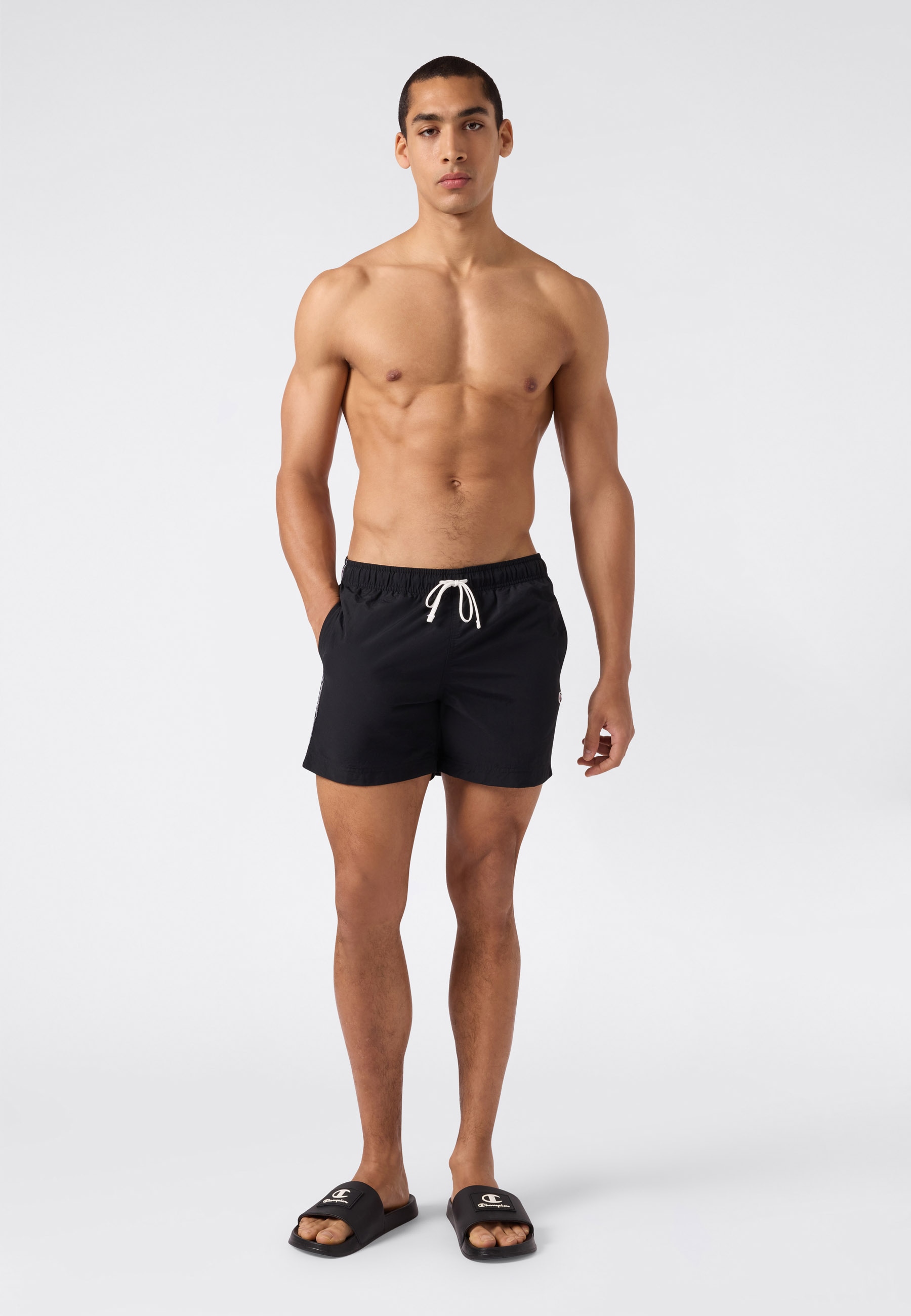 Champion Badeshorts »5-inch Men's swim shorts« sportlicher Schnitt, aus Polyamid, leichtes Design