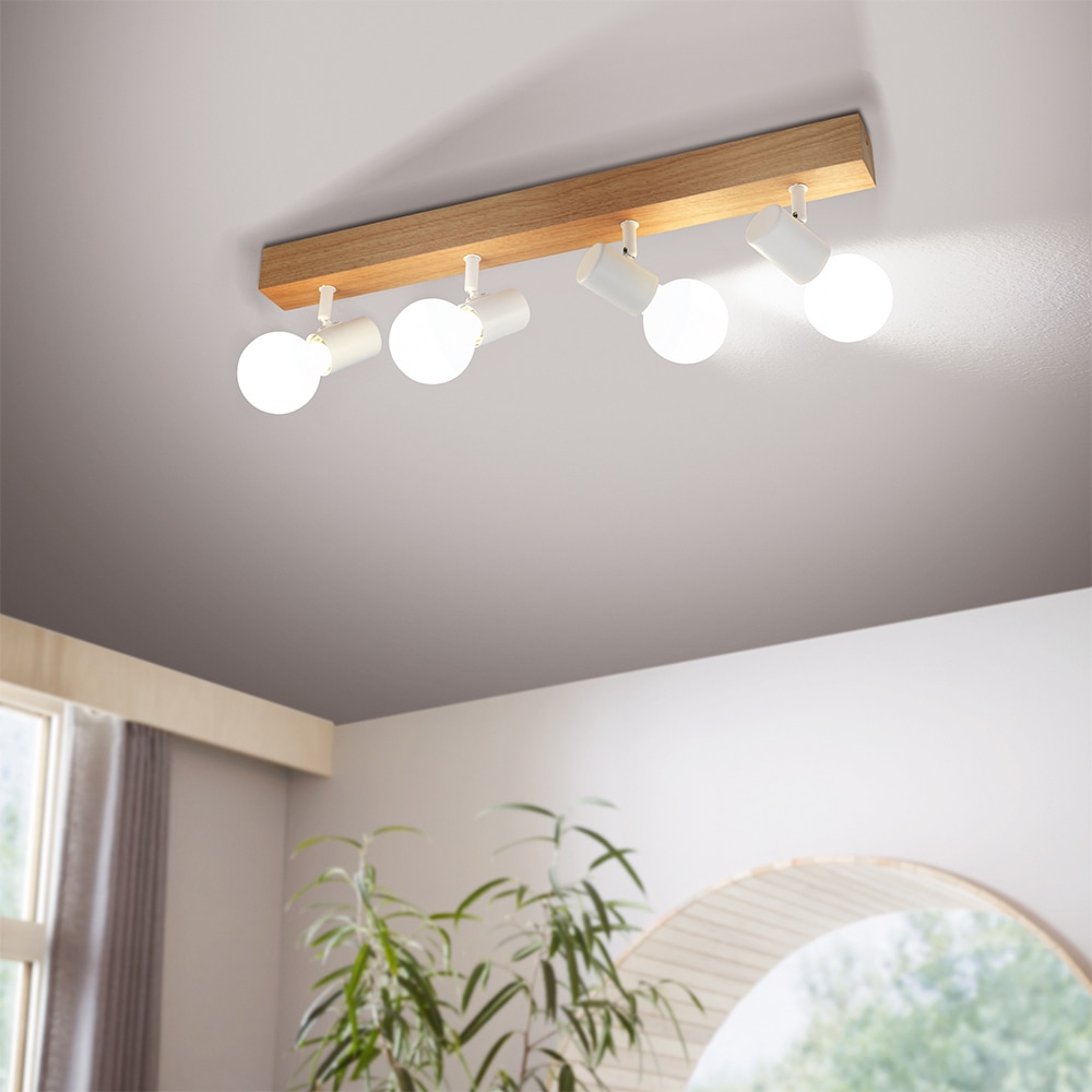 EGLO Deckenspot »TOWNSHEND 3« E27 Spot, Wohnzimmerlampe, Flur, L63 x B5 cm, 4X60W exkl.