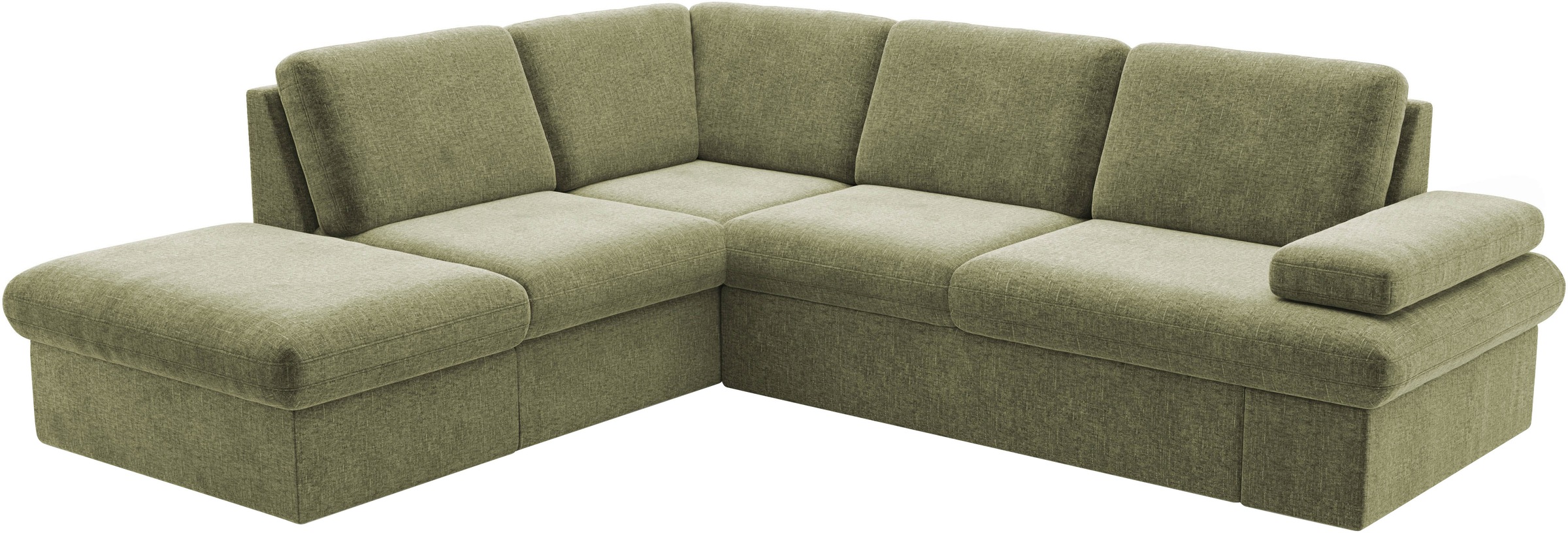 sit&more Ecksofa »Moreno L-Form, B: 238 cm«, mit Armteilverstellung, optional Bettfunktion