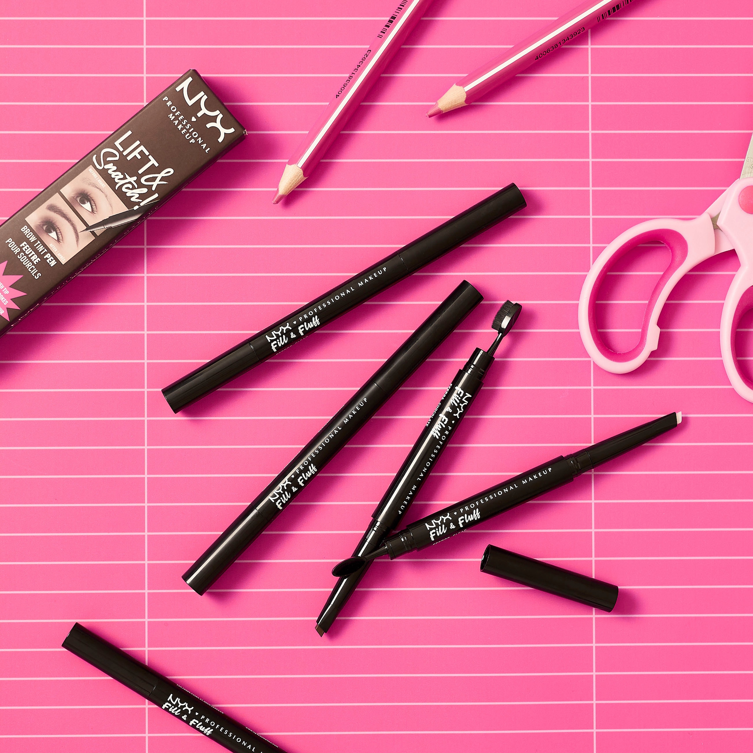 NYX PROFESSIONAL MAKEUP Augenbrauen-Stift »LIFT & SNATCH BROW TINT PEN« mit ultra dünner Spitze