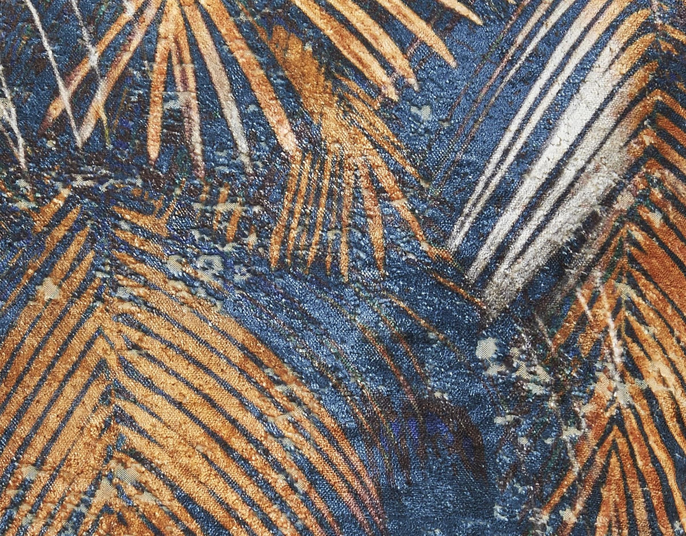 done.® Dekokissen »Palm Leaves« Vorderseite im Vintage-Look