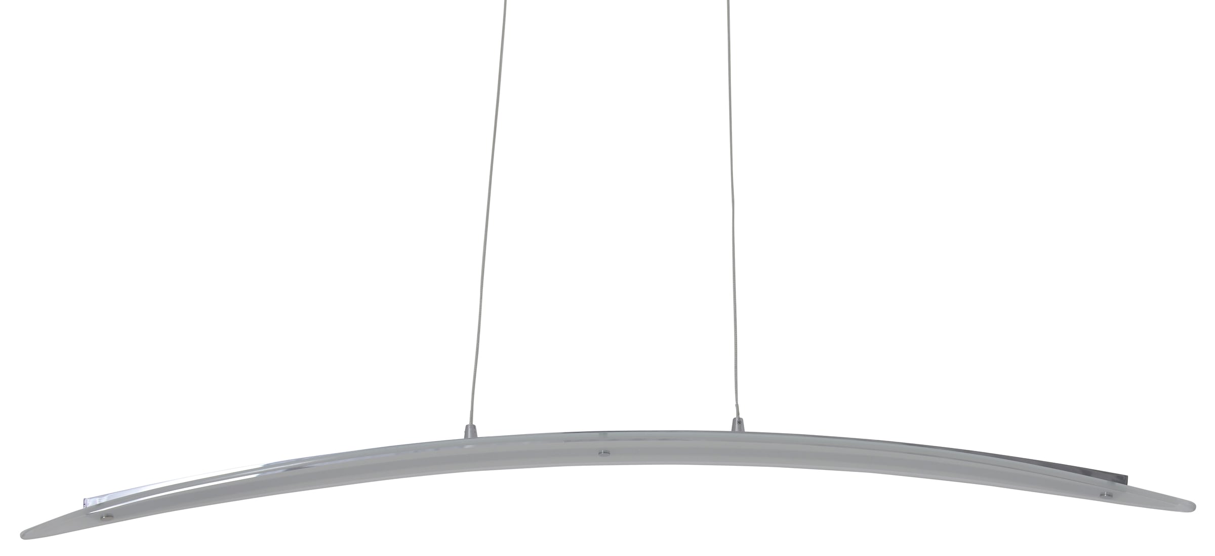 näve LED Pendelleuchte »Surf« LED-Modul 1 Stk. Warmweiß chromfarben, dimmbar mit Phasenan- und -abschnitt Dimmer, L: 100cm