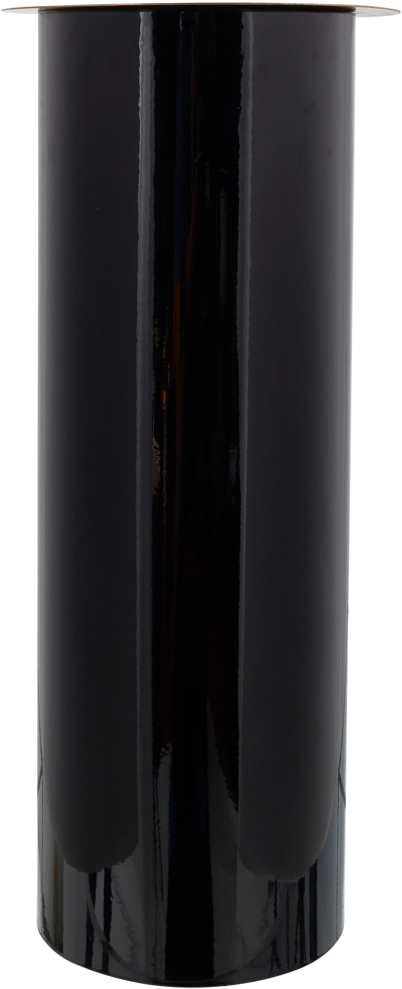 Bougeoir de Sol "Colby" 60cm Noir & Or