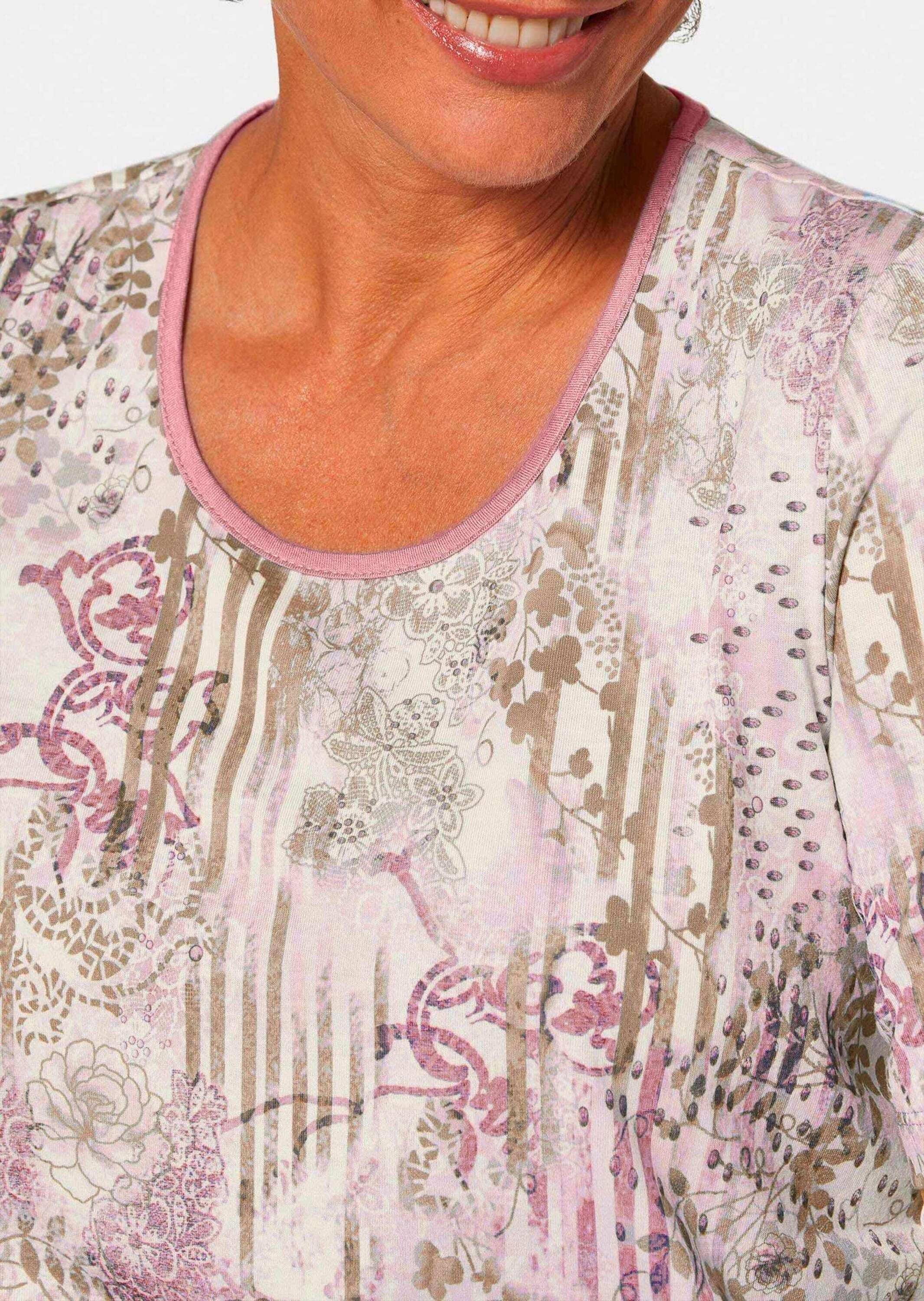 GOLDNER Print-Shirt »Bequemes Druckshirt im Mustermix«